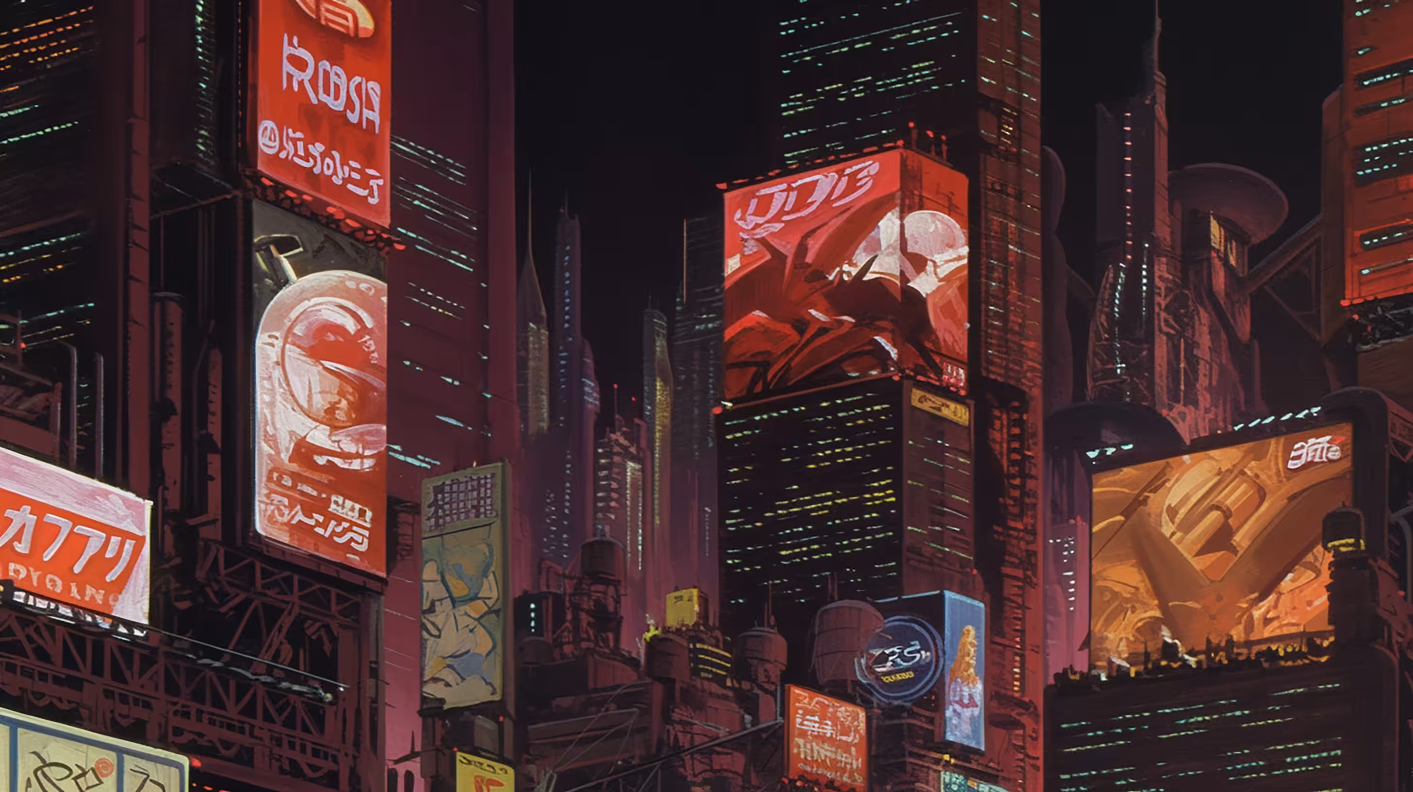 Megalopolis Backgrounds: Electric Dreams