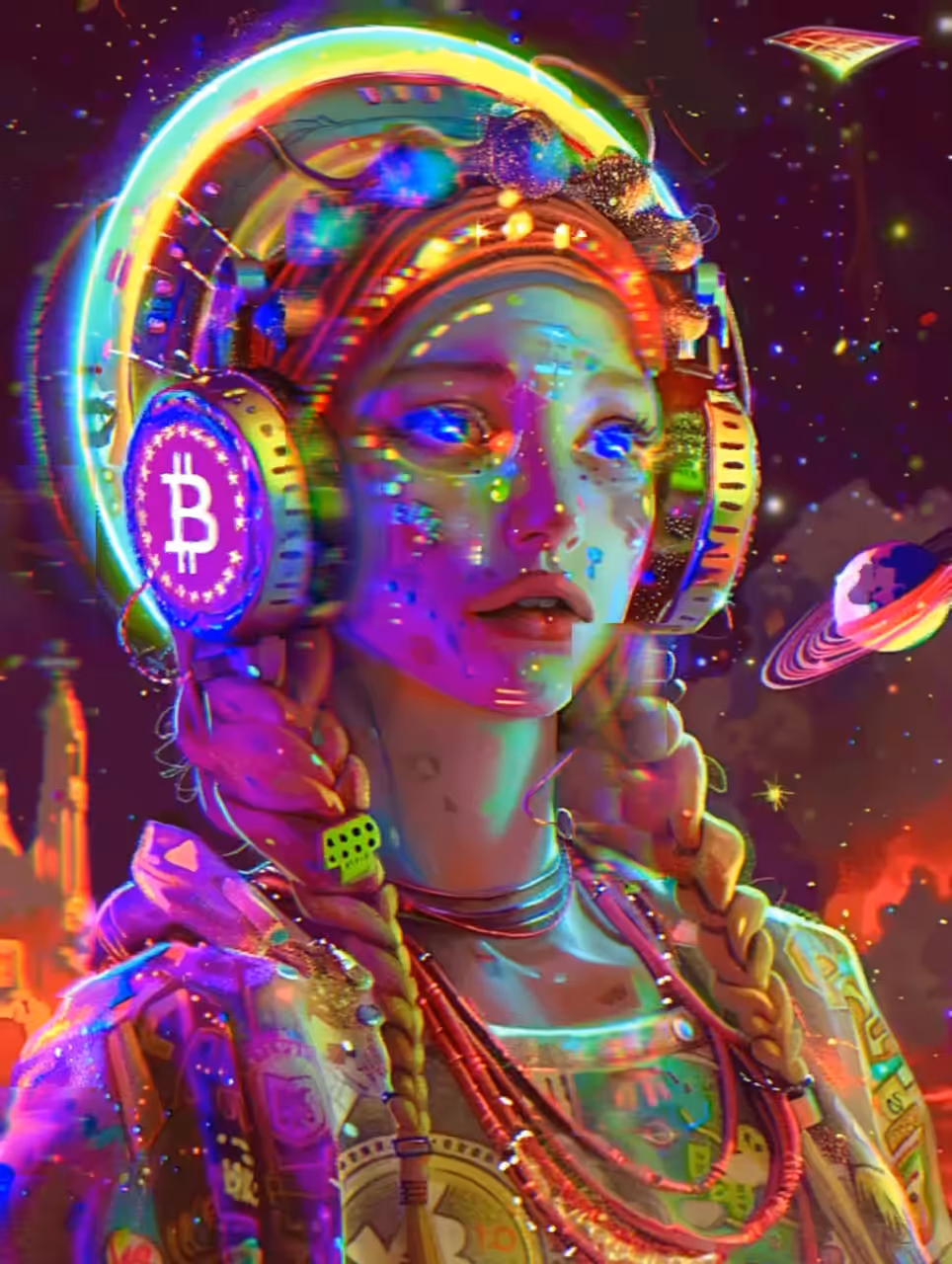 Bitcoin Space Madonna
