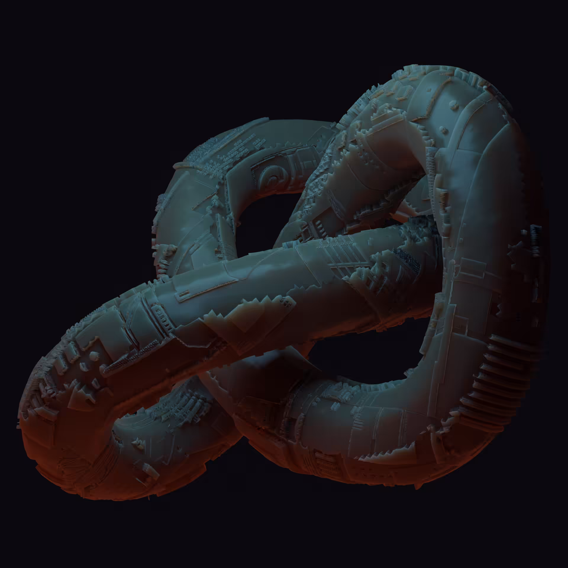 Knotted Universe