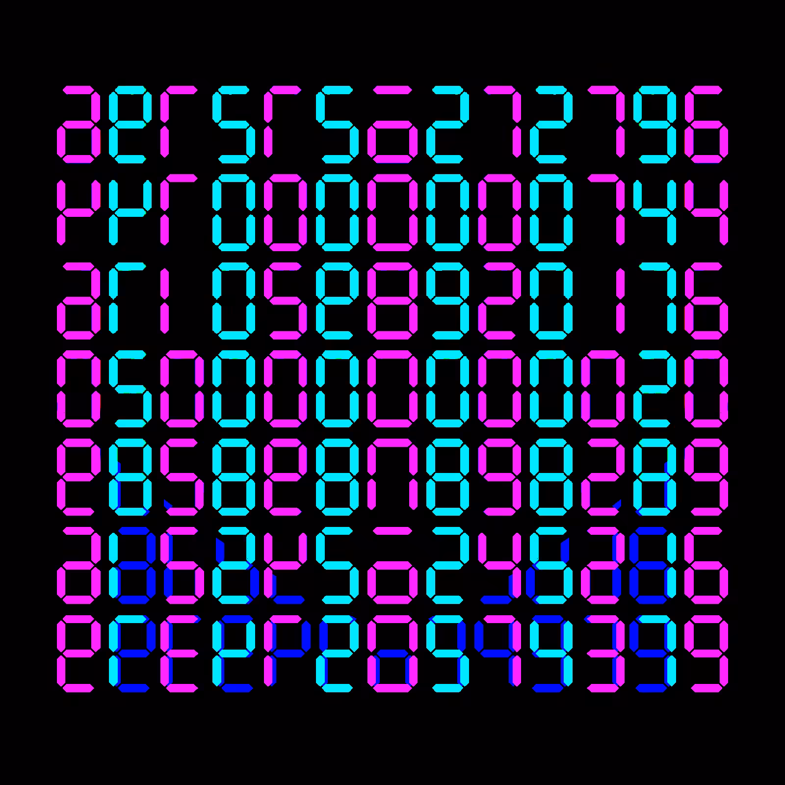 Digits #54