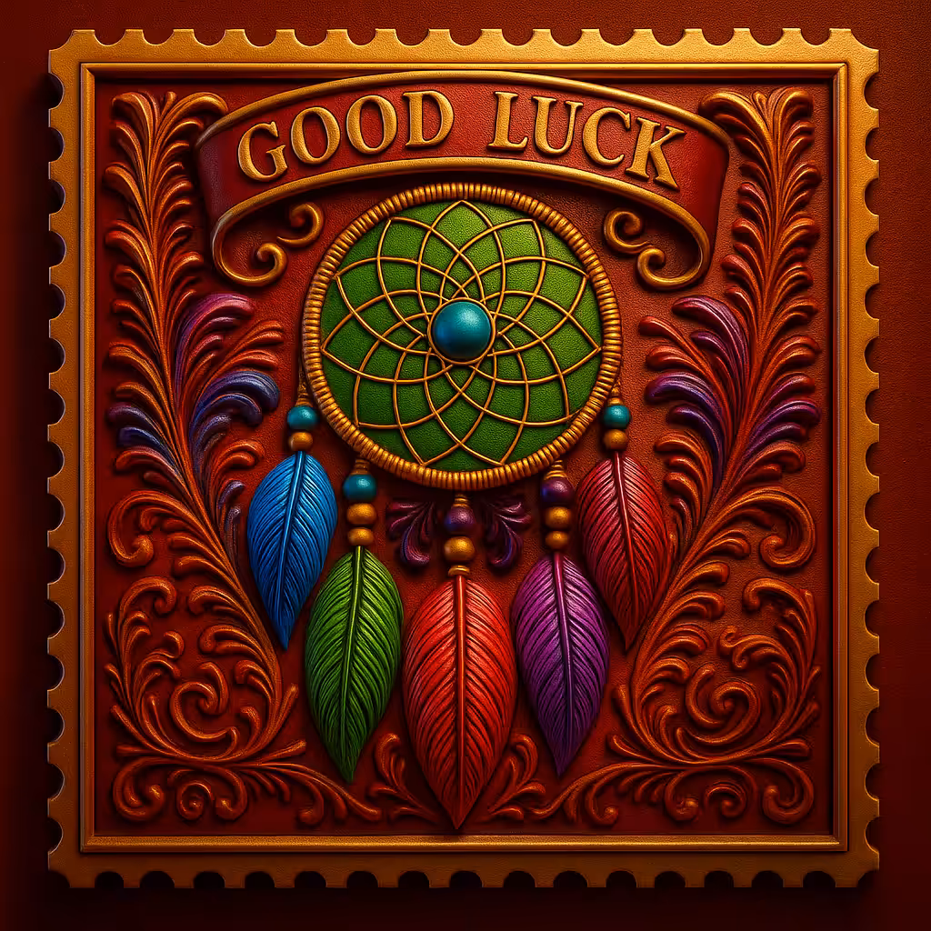 Dreamcatcher – Good Luck Stamps