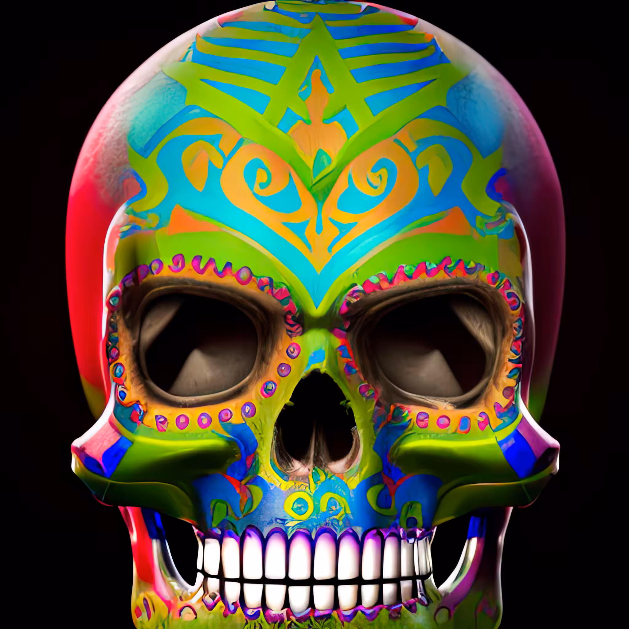 Head Case - A Color Study: Head Case #365