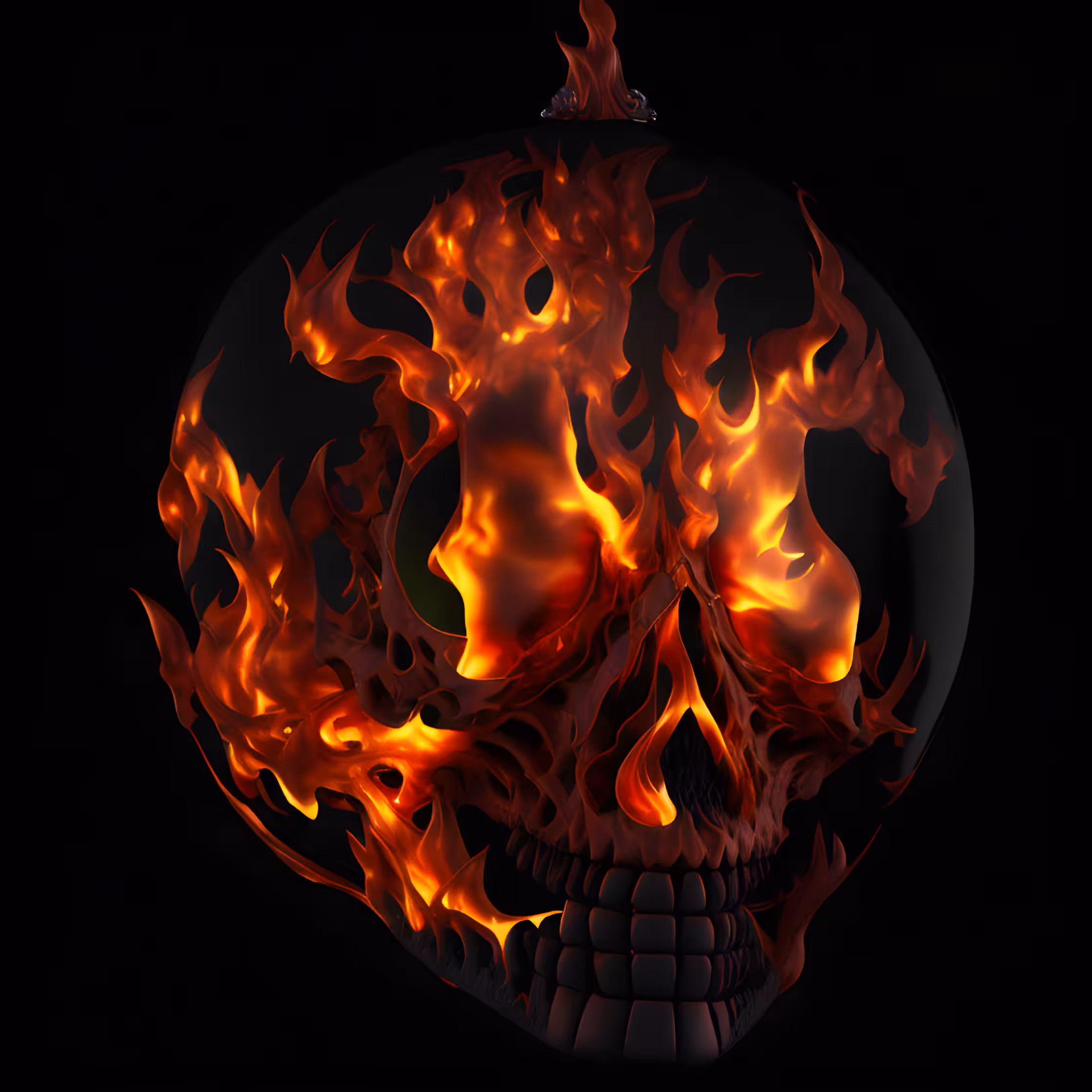 Fire Skulls: Fire Skull #2