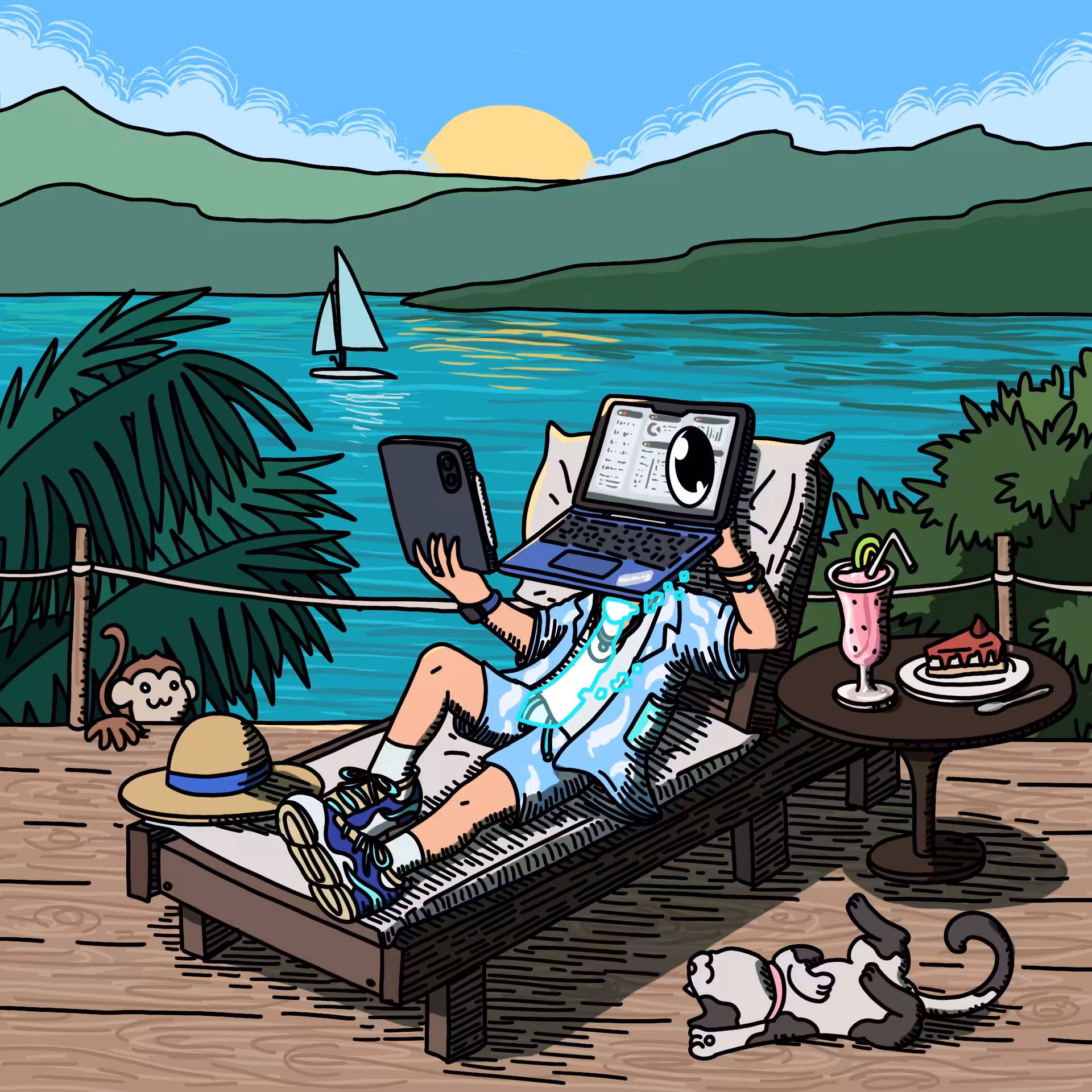 Digital nomad OEG