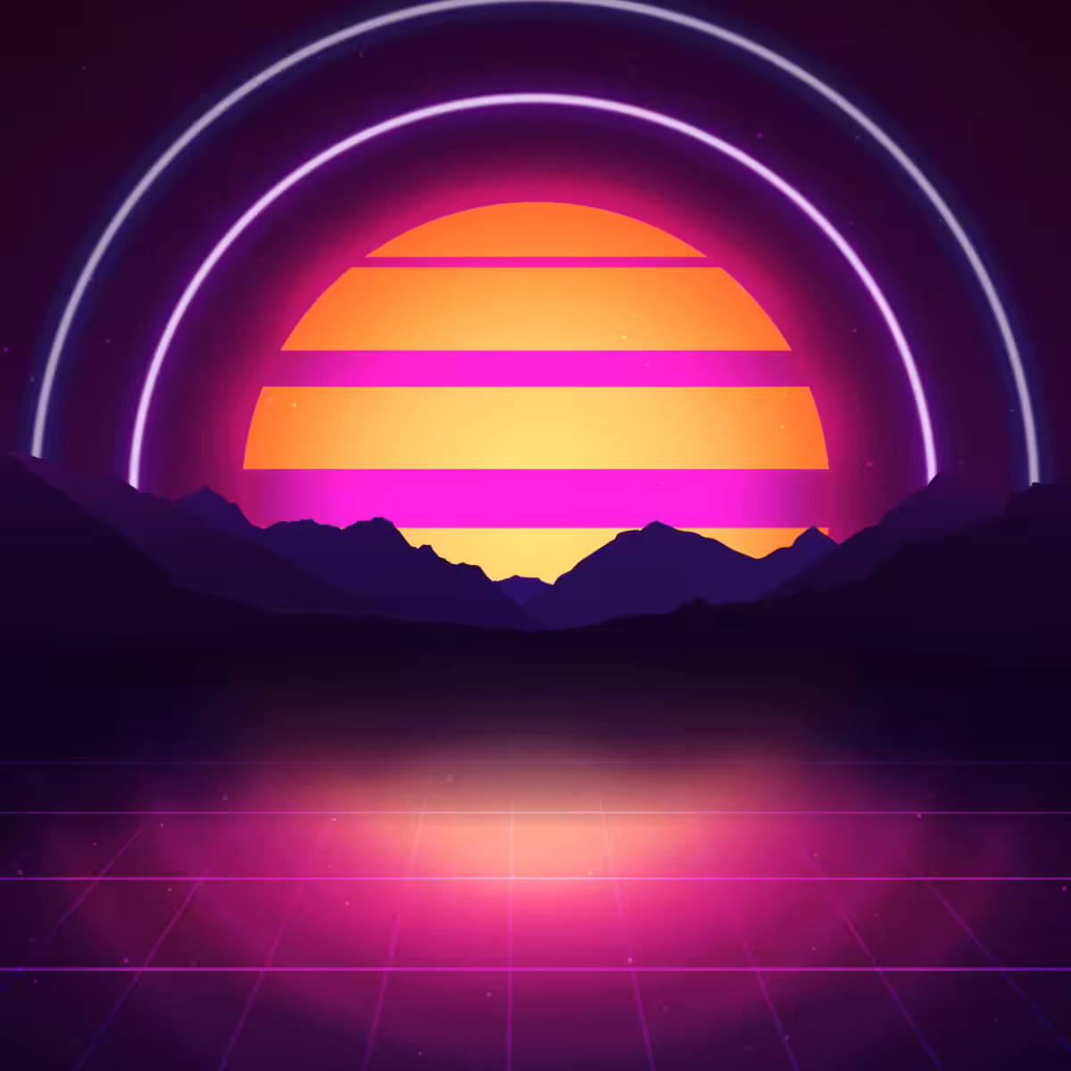 Neon Skies