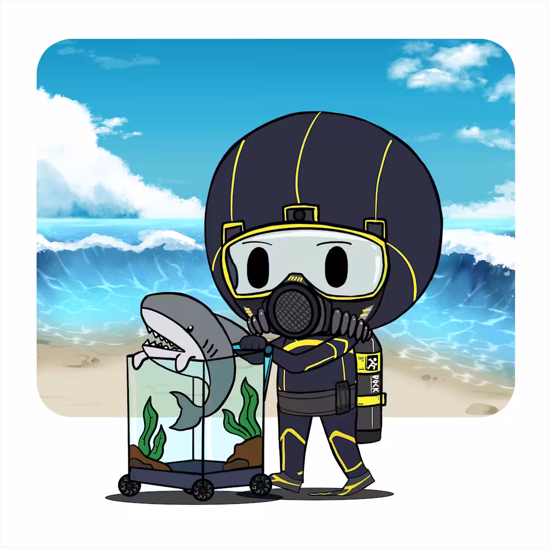 Go BaBy Go !! #307 [Marco and Shark - take the baby for a walk]