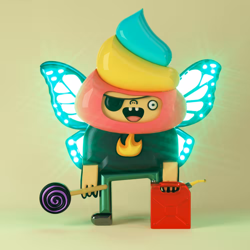 gm 3D - 3D Toy Boogers #2733