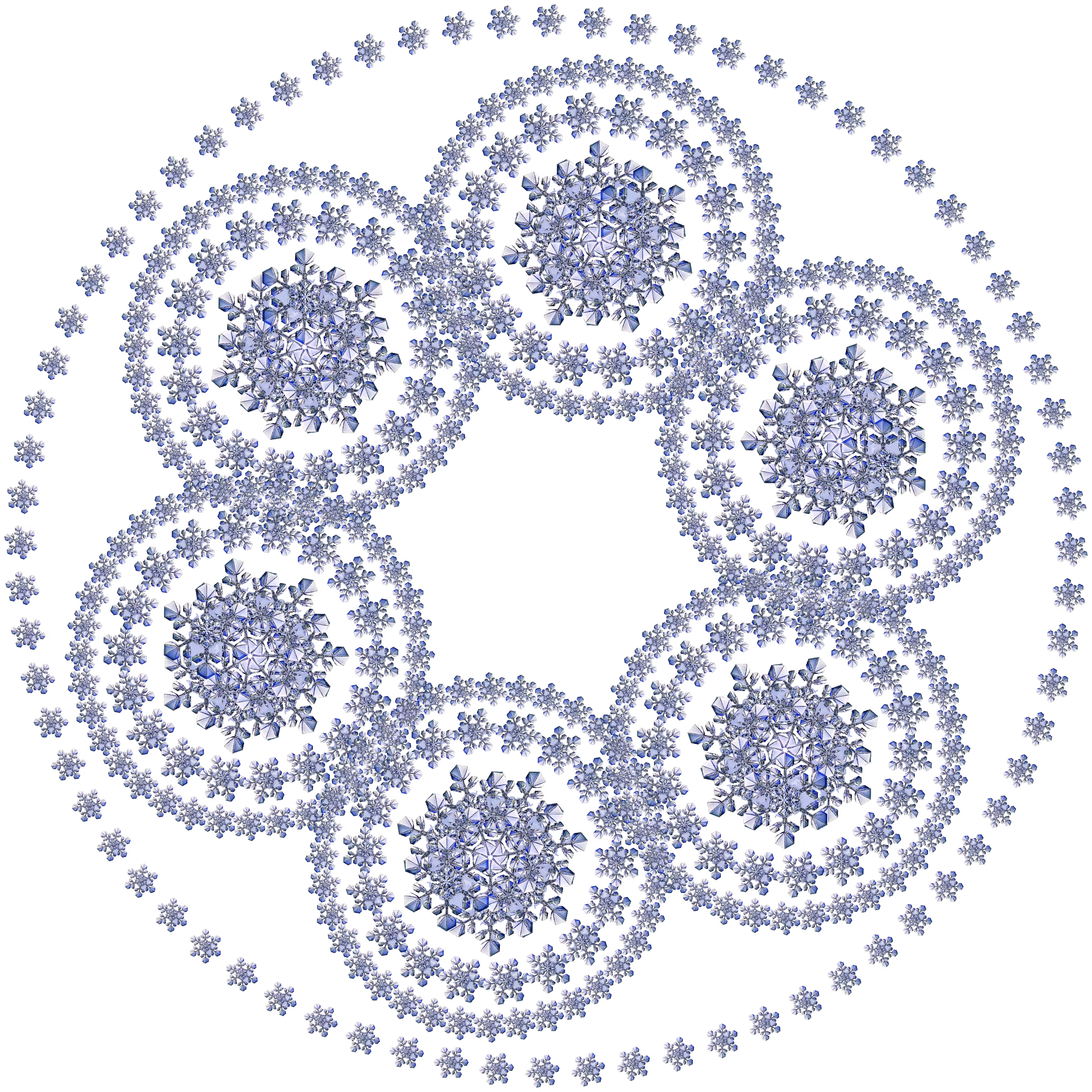 dreamy snowflakes