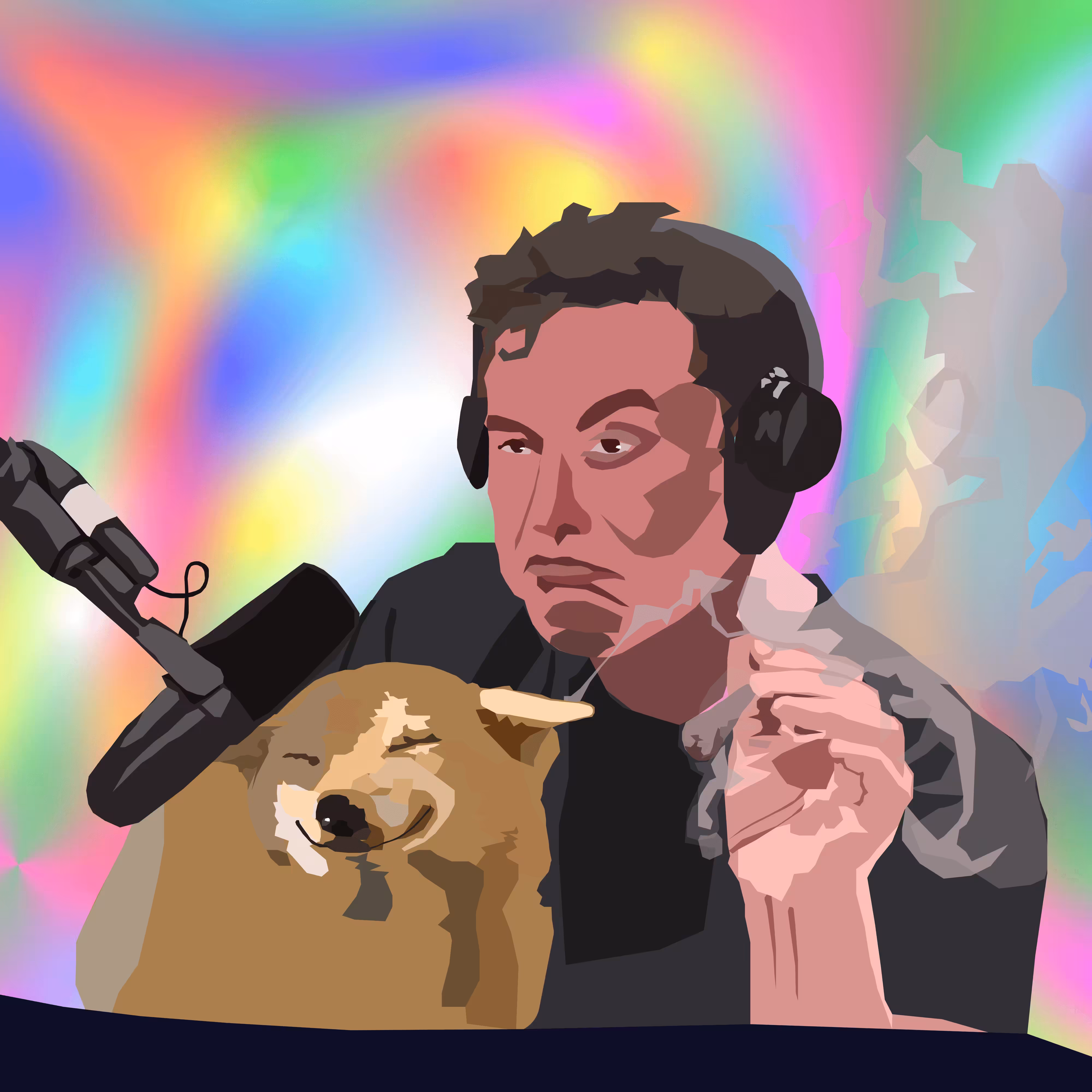 Stoned Elon (1 of 1)