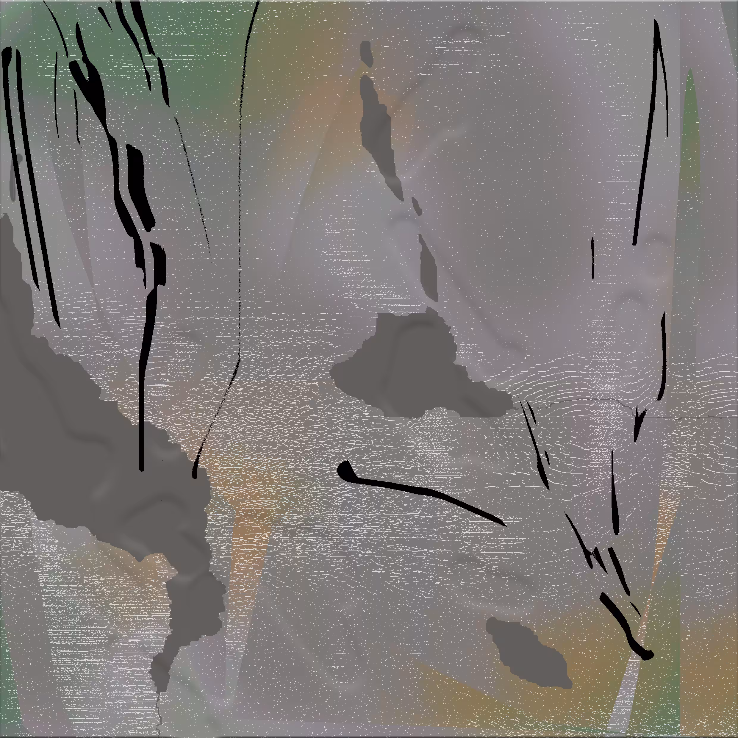 in between 