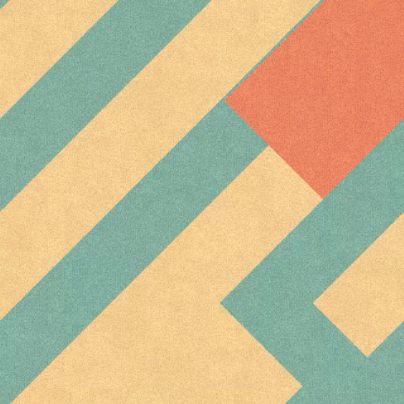 Rectangular Abstract Painting #34