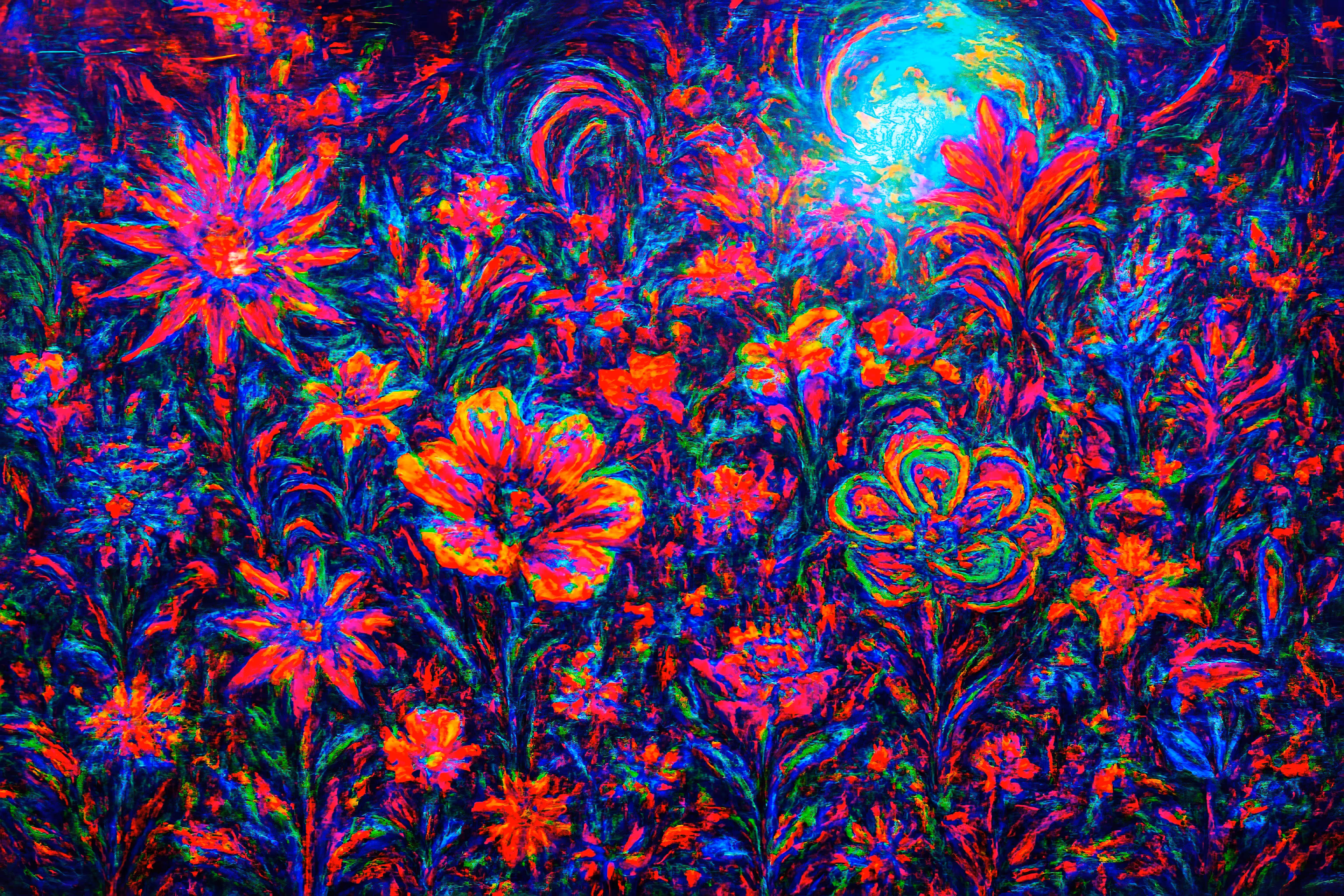 Science Fiction Flower World