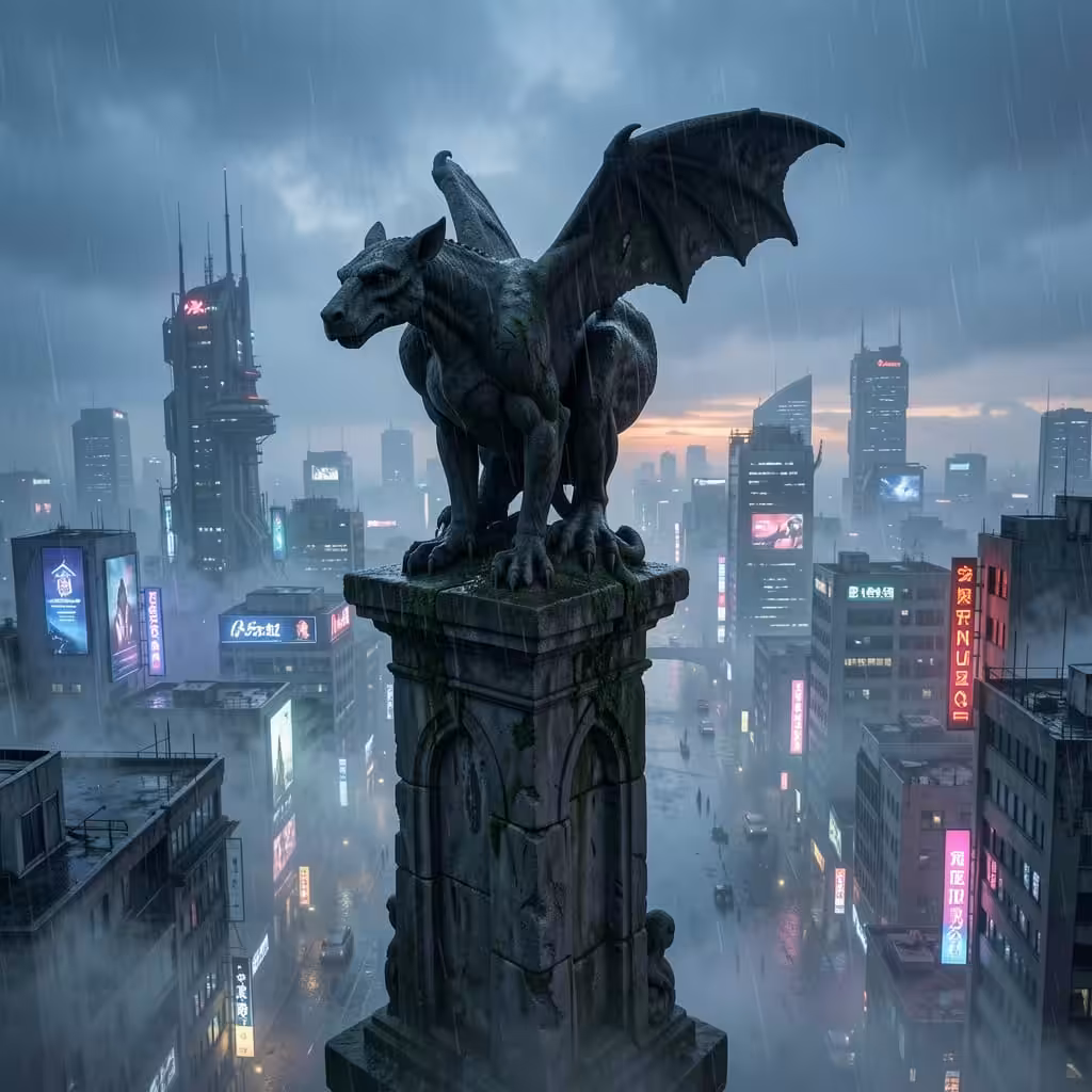 NightCafe Creations: Gargoyle 7