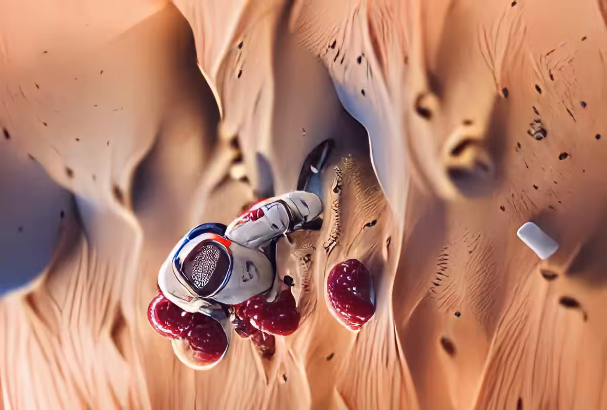 On Mars (With AI Generated Music)