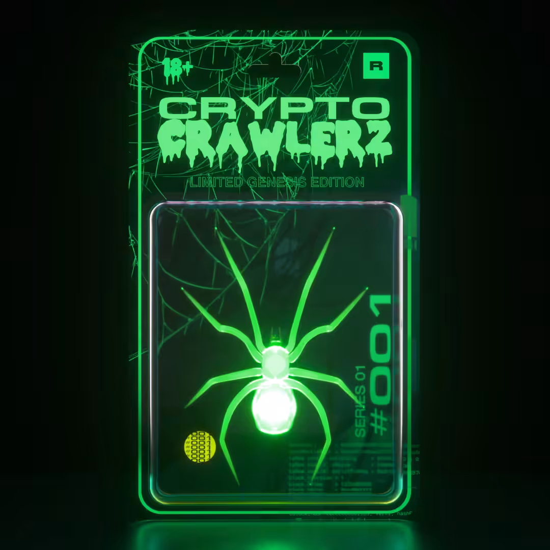  CryptoCrawlerz - Series 01 - #001 - Ember