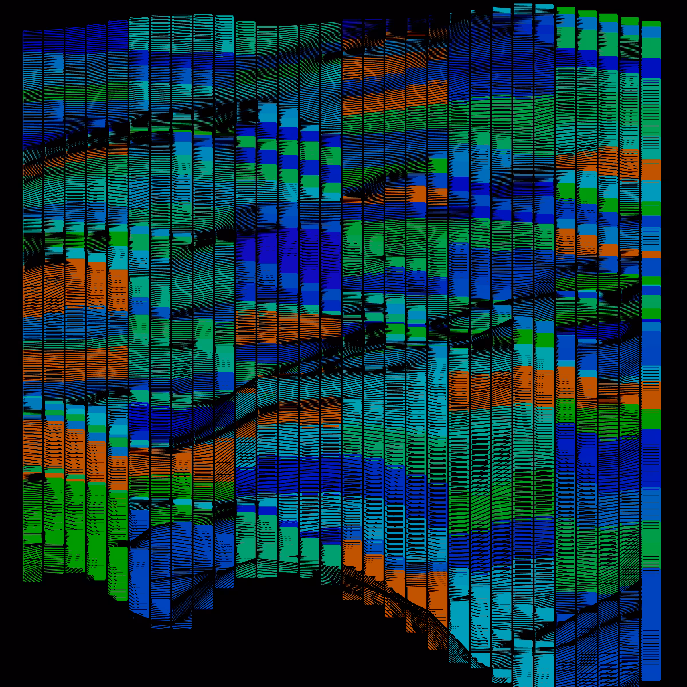 Rainbow mountains #66