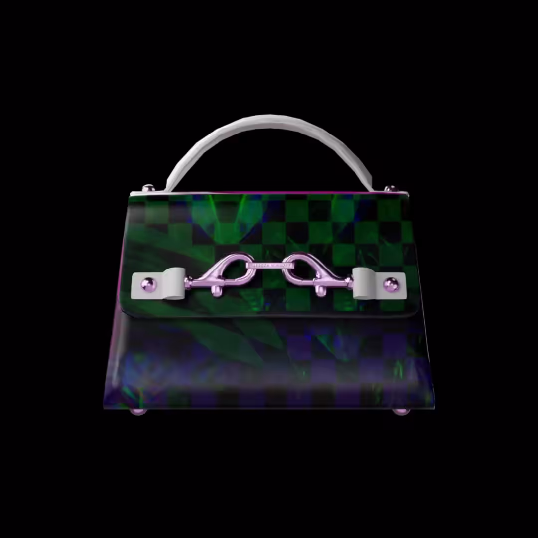 DRESSX: Lou Handbag, Checkers
