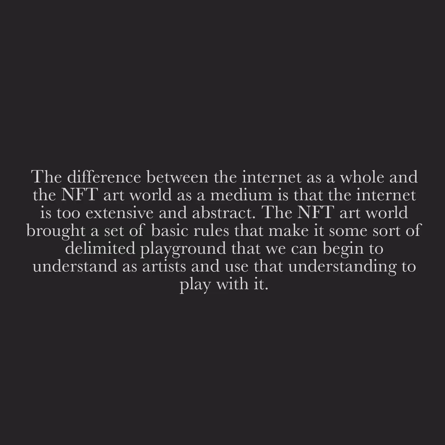 Aphorism #4