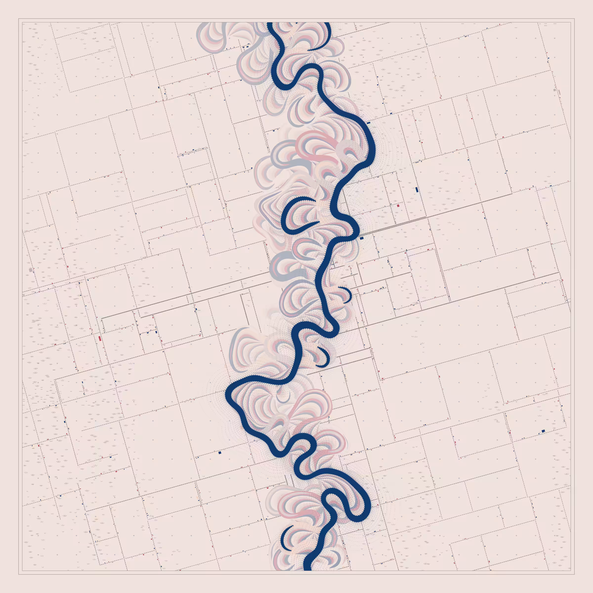 Ancient Courses of Fictional Rivers #193