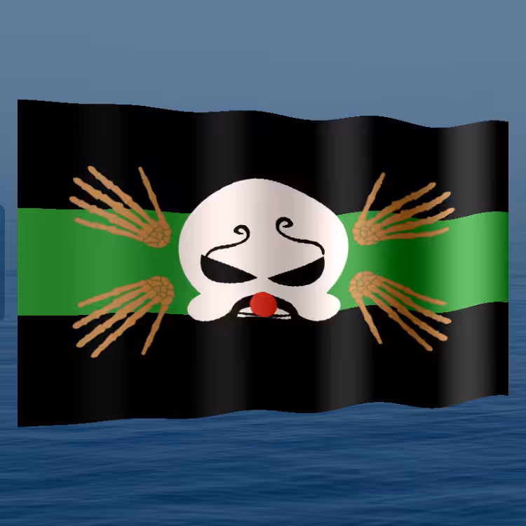 Jolly Roger Flag #241