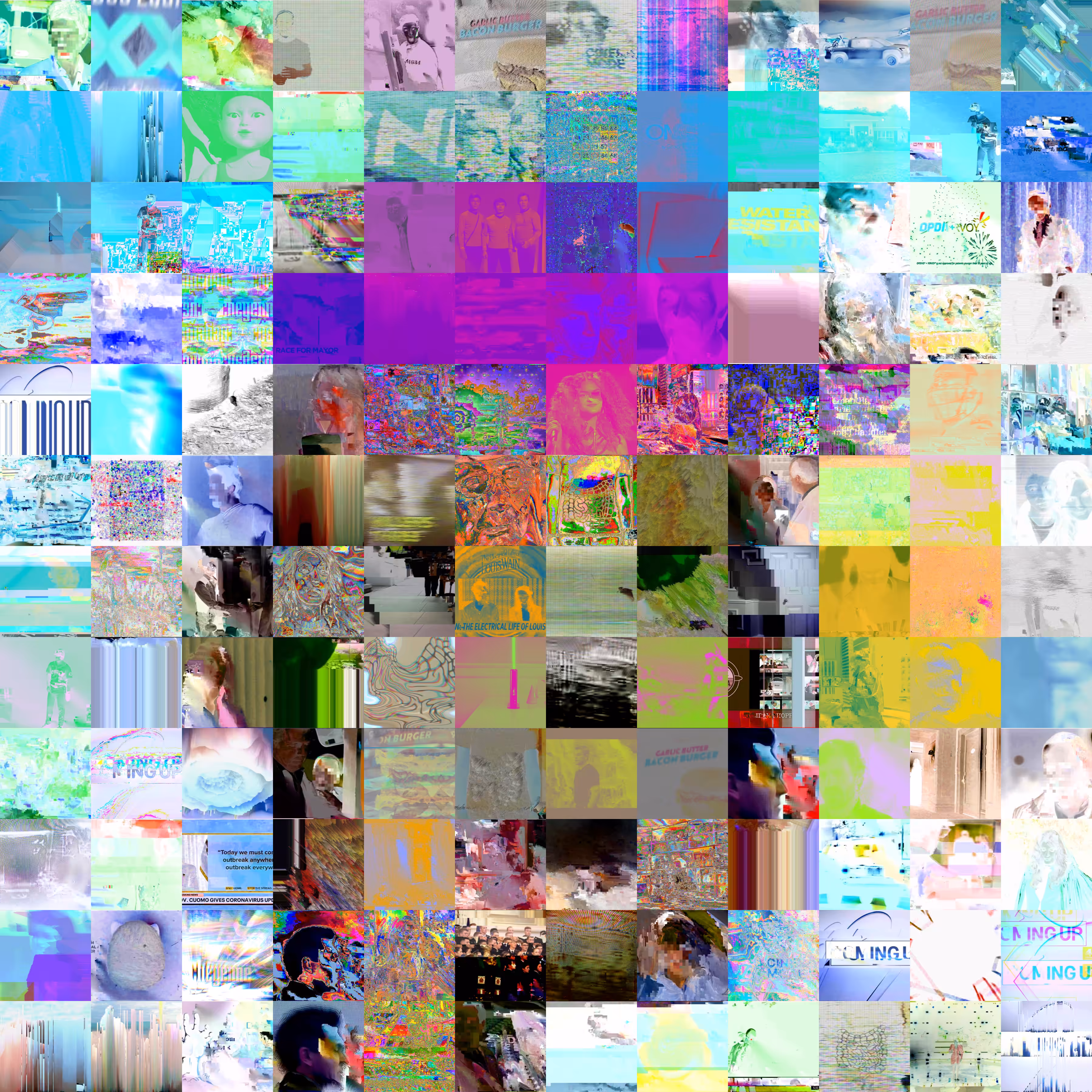Glitch Quilt Punks