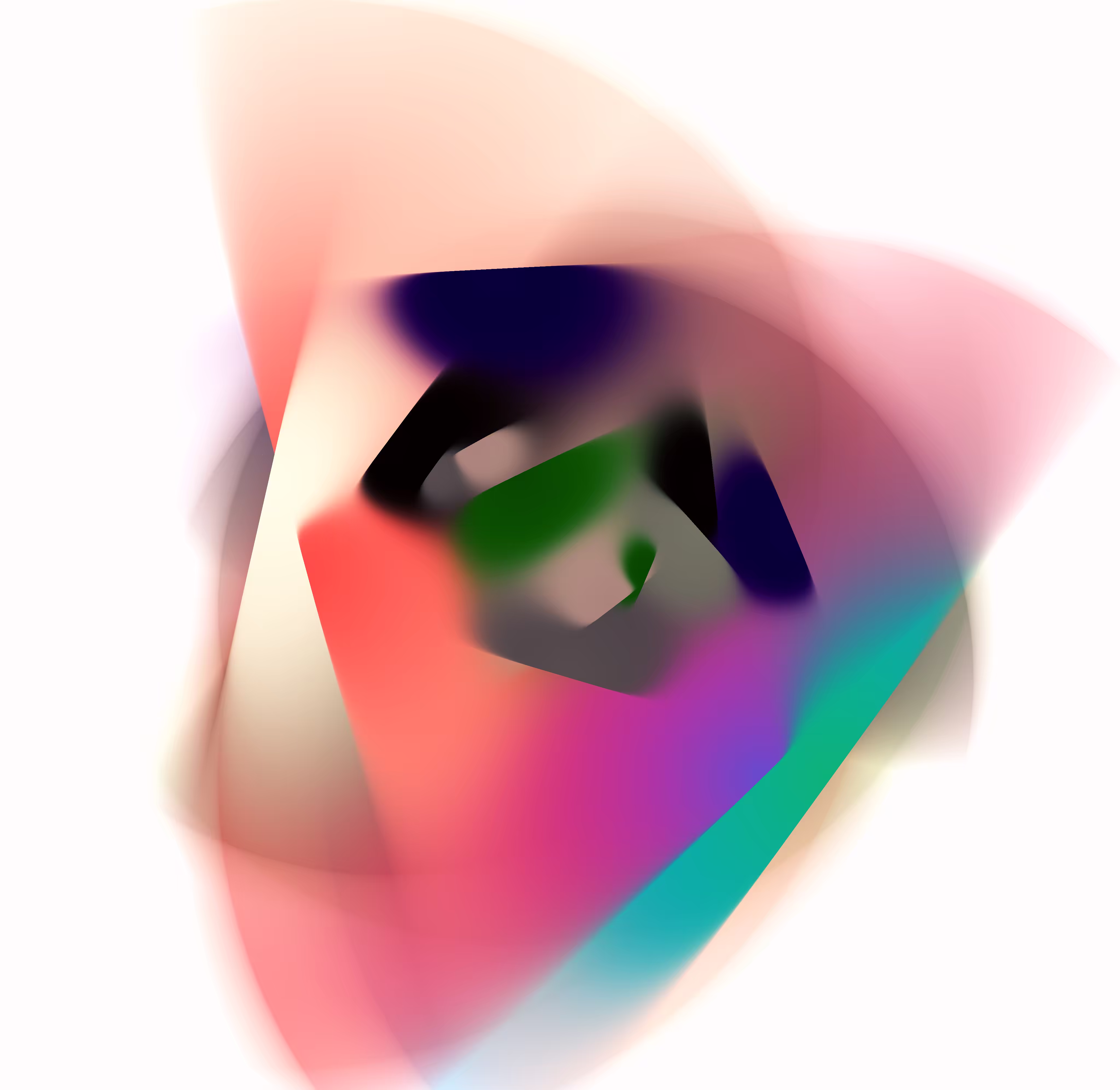 color gradient circle study