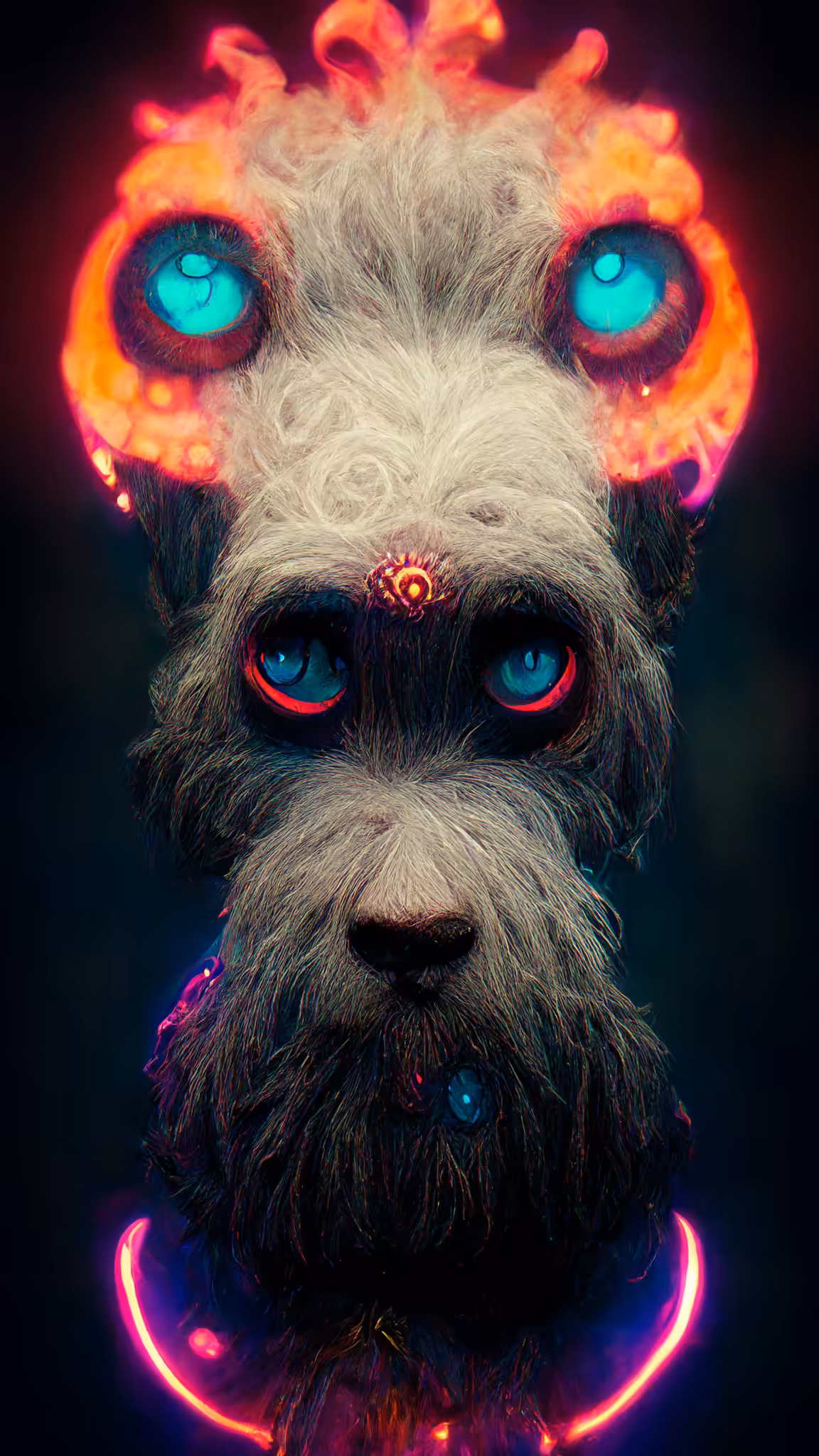 Psychedelic Dog