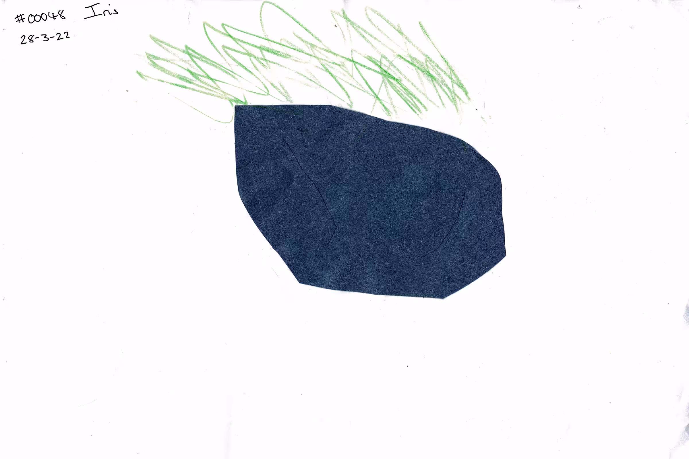 #00048 Collage portrait of Daddy 220328