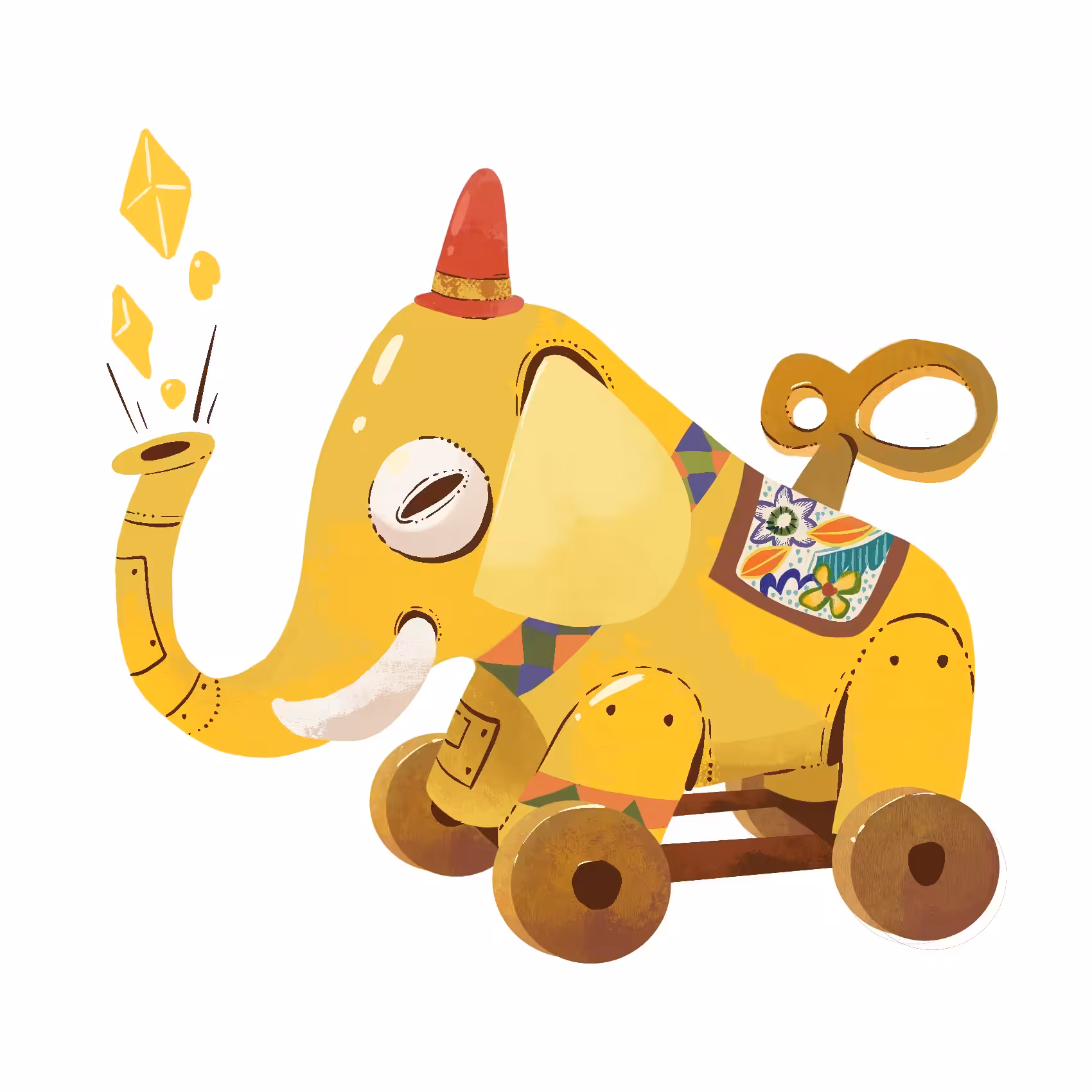 Happy Circus #002 Winding Elephant