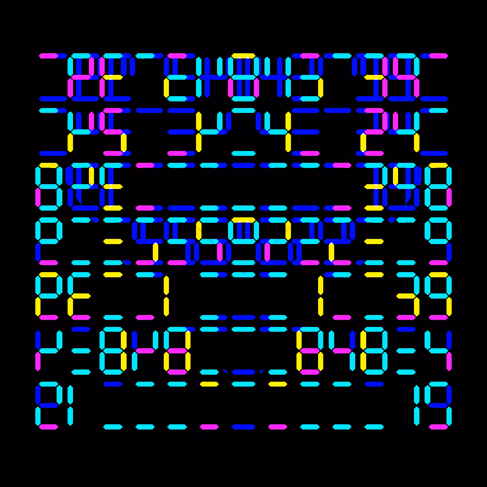 Digits #685