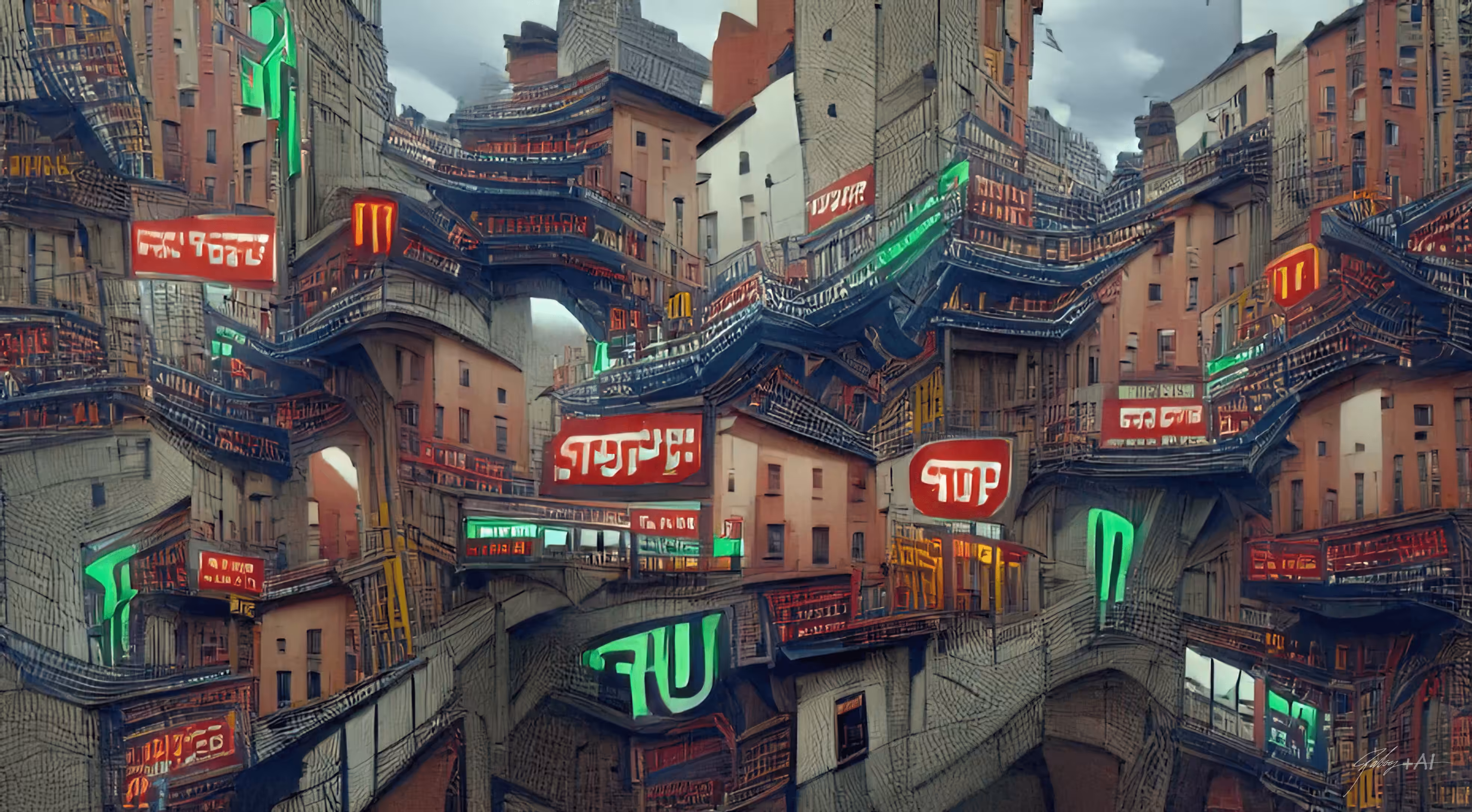 4 dimensional China town