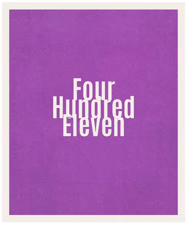 Count #411