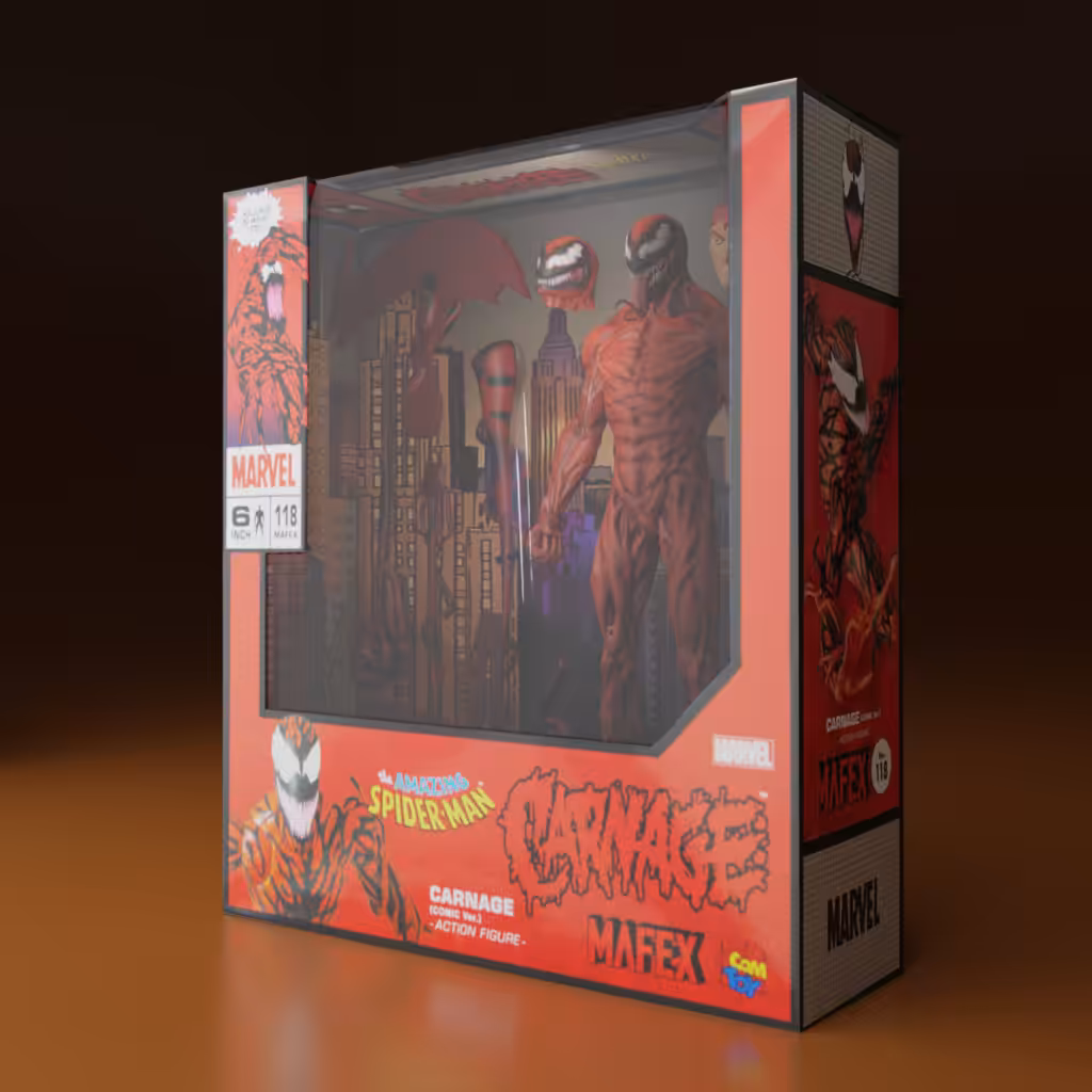 Medicom Toys Mafex Carnage(Comic Ver.)#118
