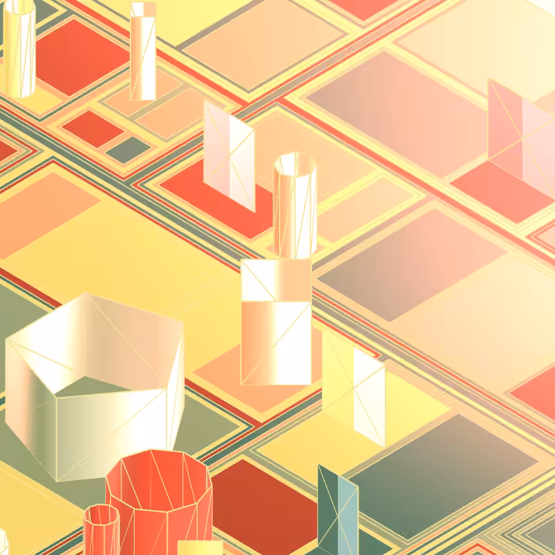Geometric city #308