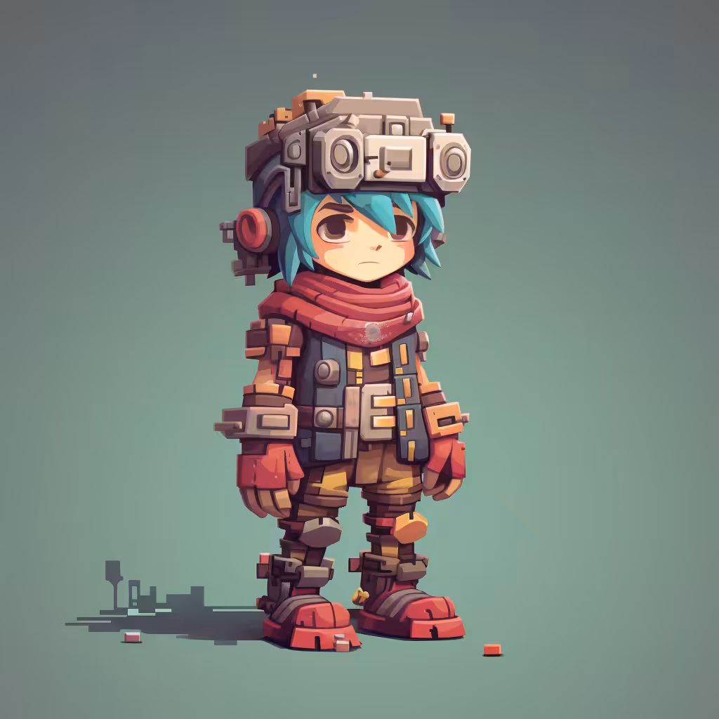 Tez Pixel Figure #143
