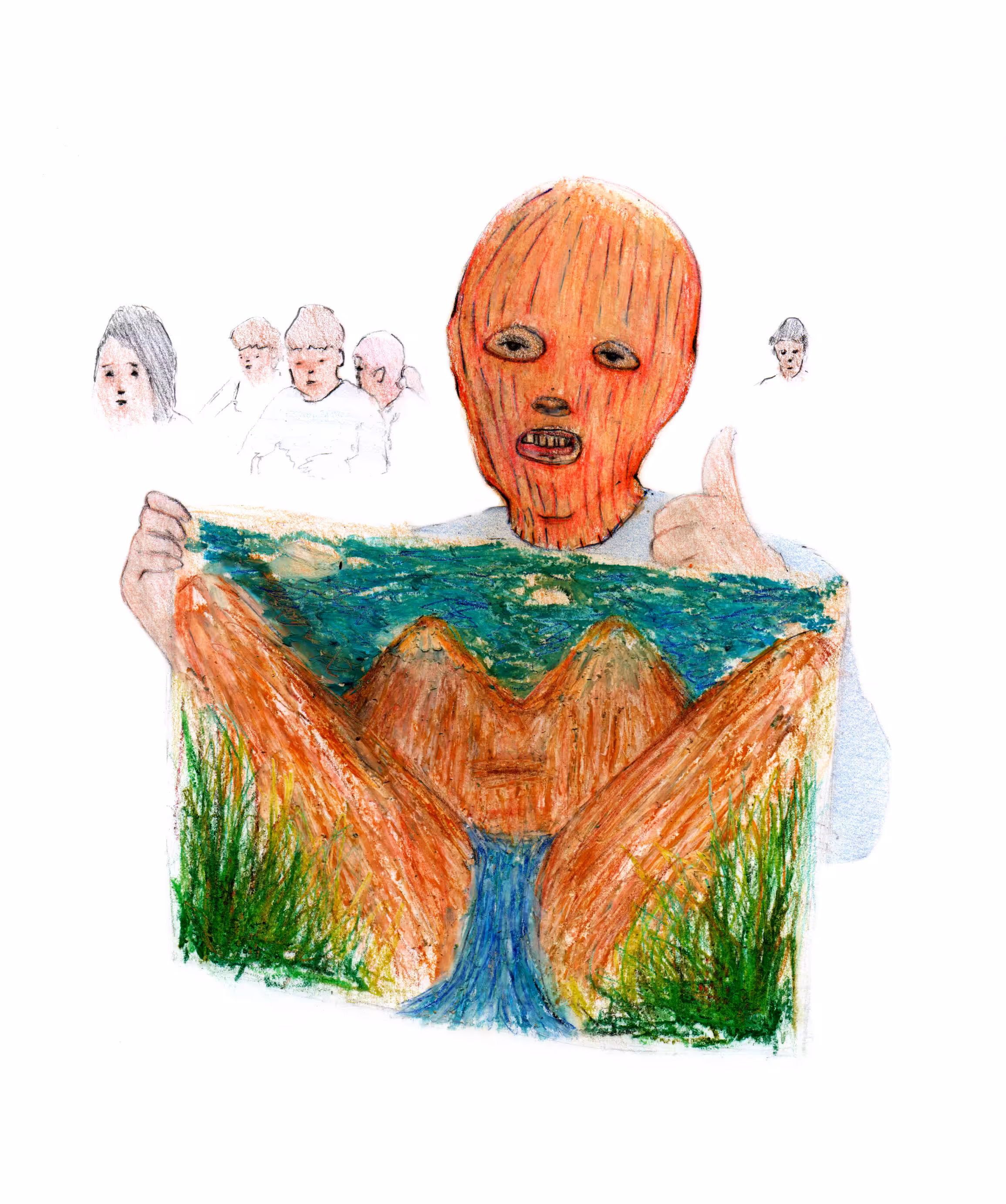 1st Place Landscape Painting - Andy Dufresne Jr. - 6th grade (11 yr/old)
