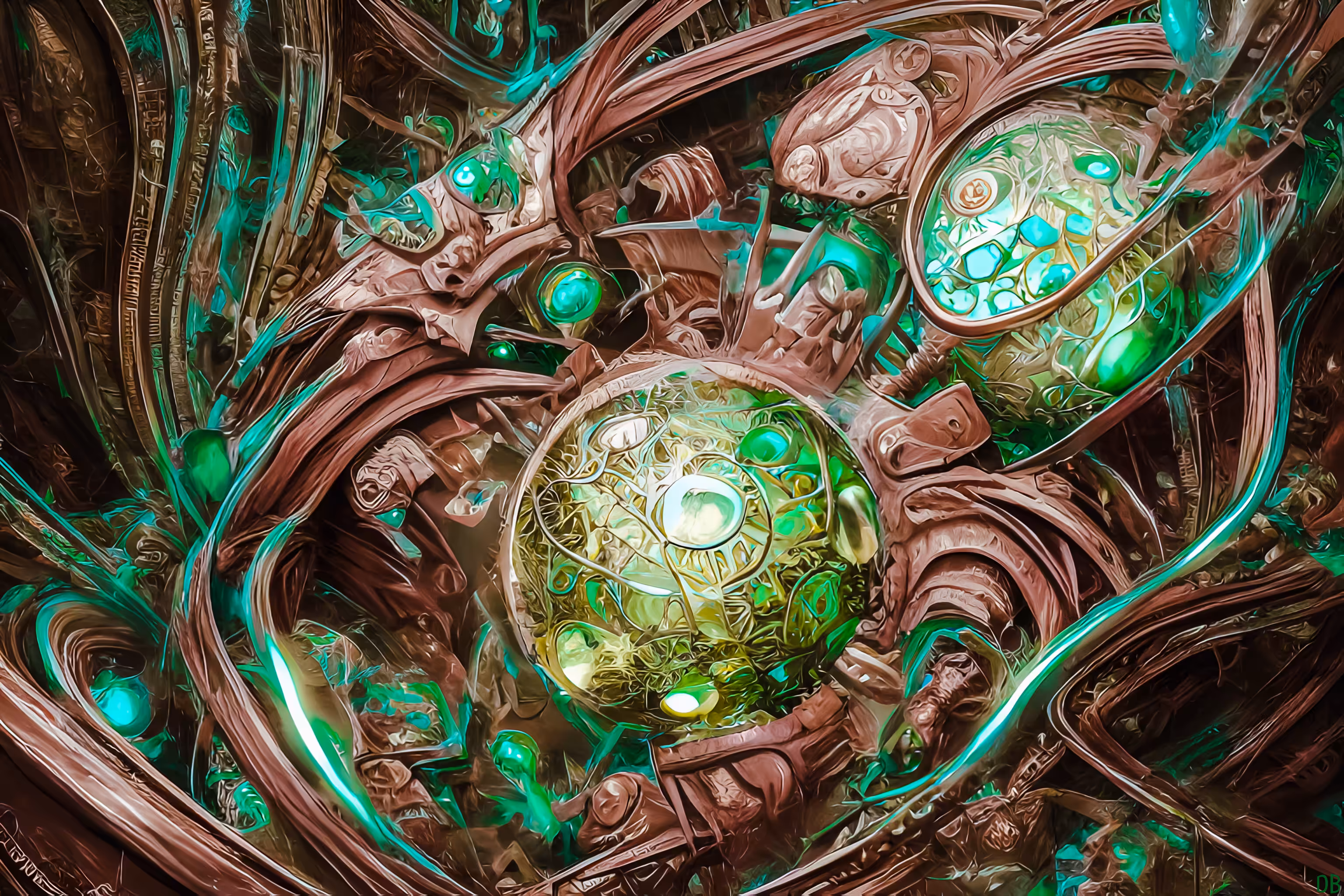 Unearthly Abstract