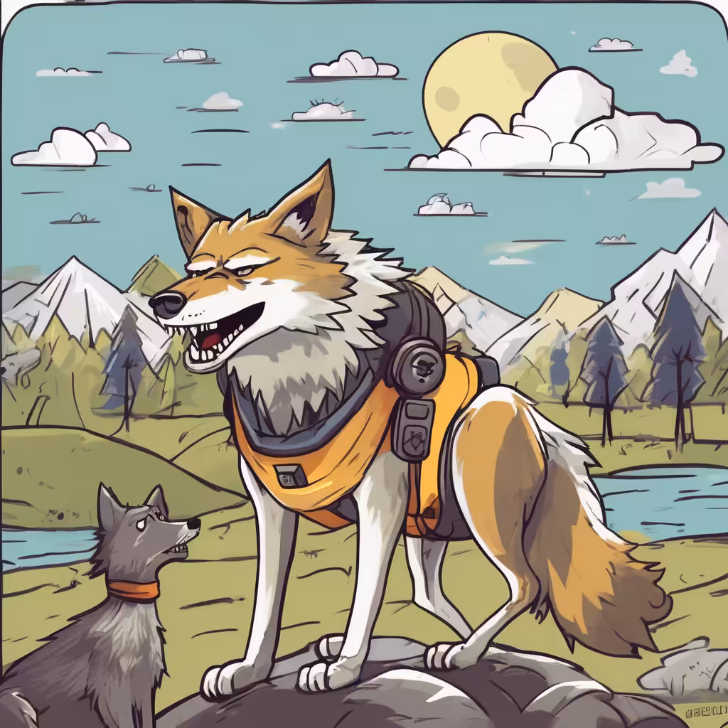 Seed Phrase Art and The Wolves #1