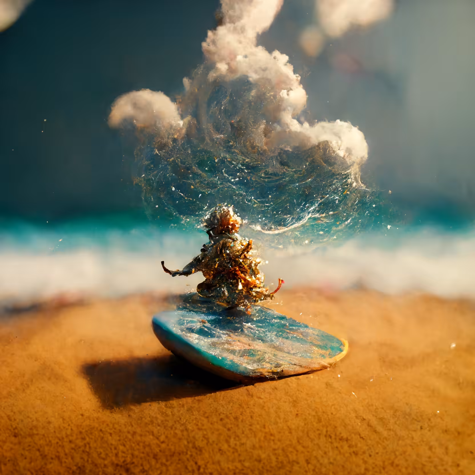 The Surfer Gnome from Scarcity
