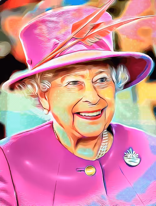 Famous Faces Series: Queen Elizabeth II