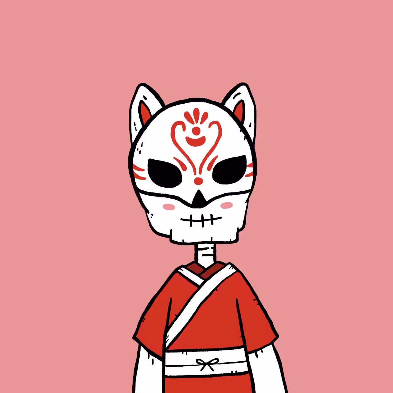 Skeledude: #096 Kitsuneko