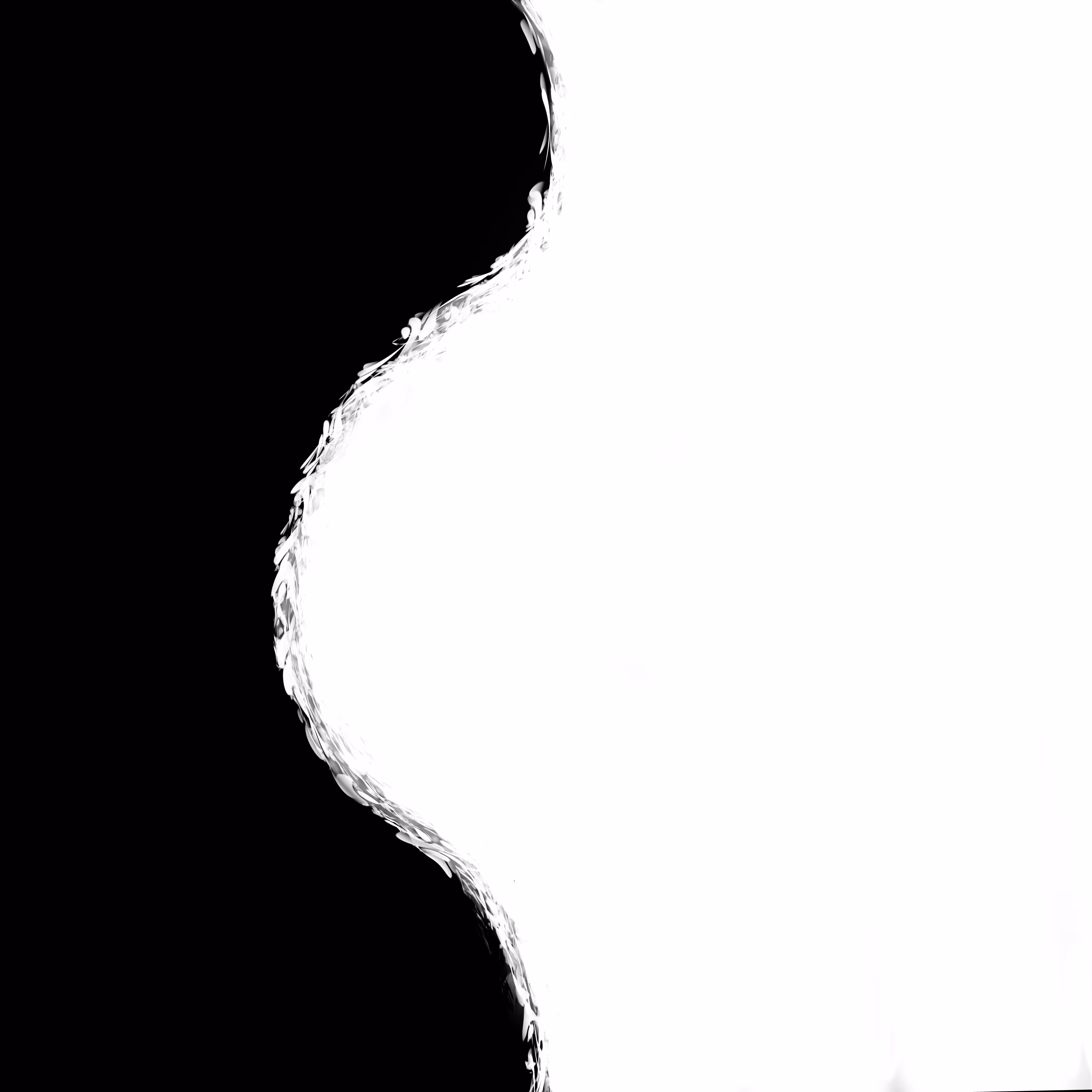 not a straight line