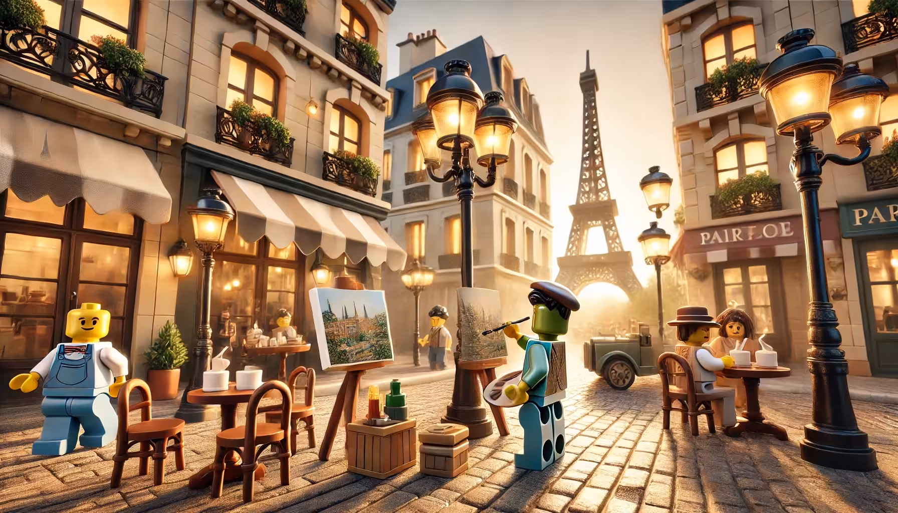Parisian Dreams in Paint