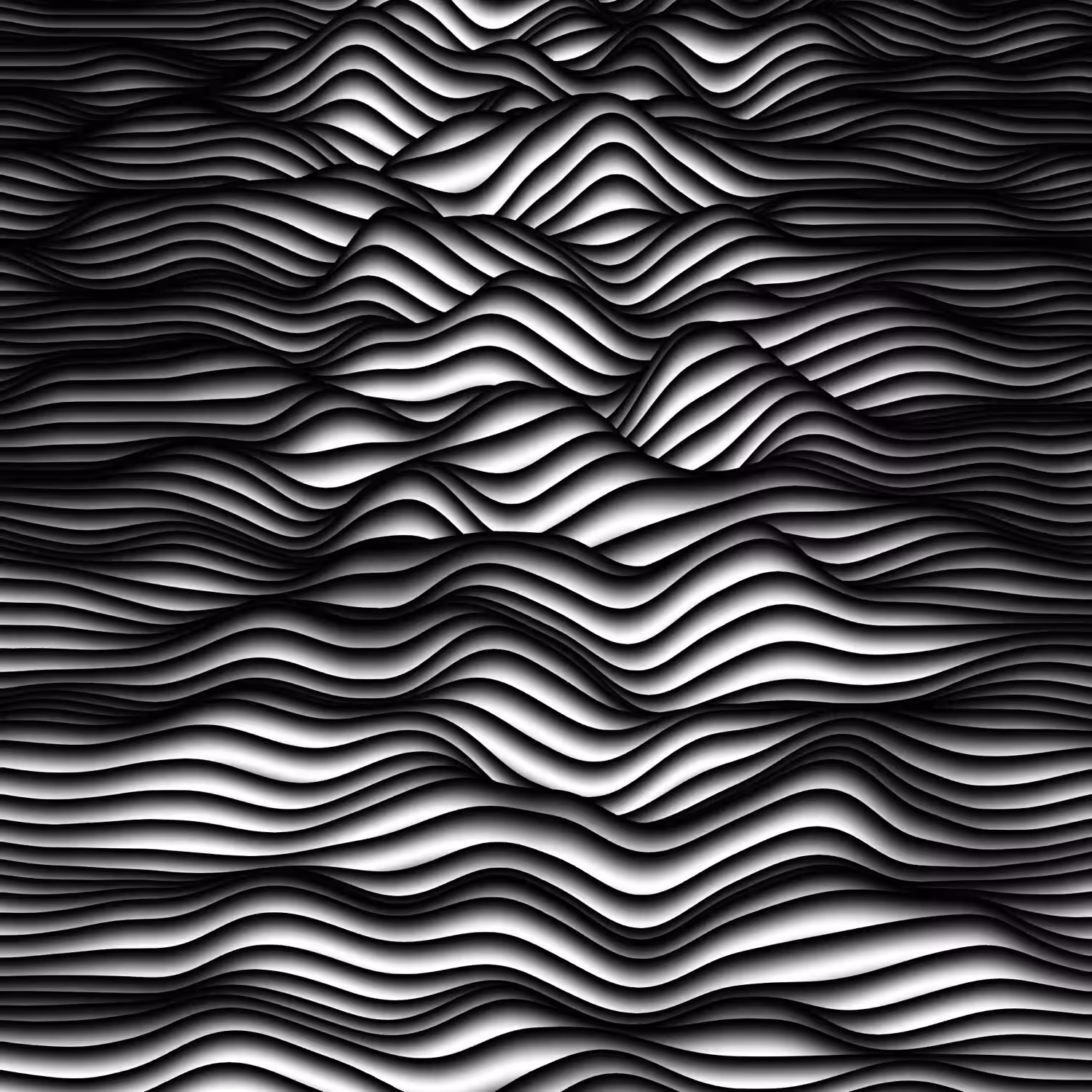 Wavy landscape