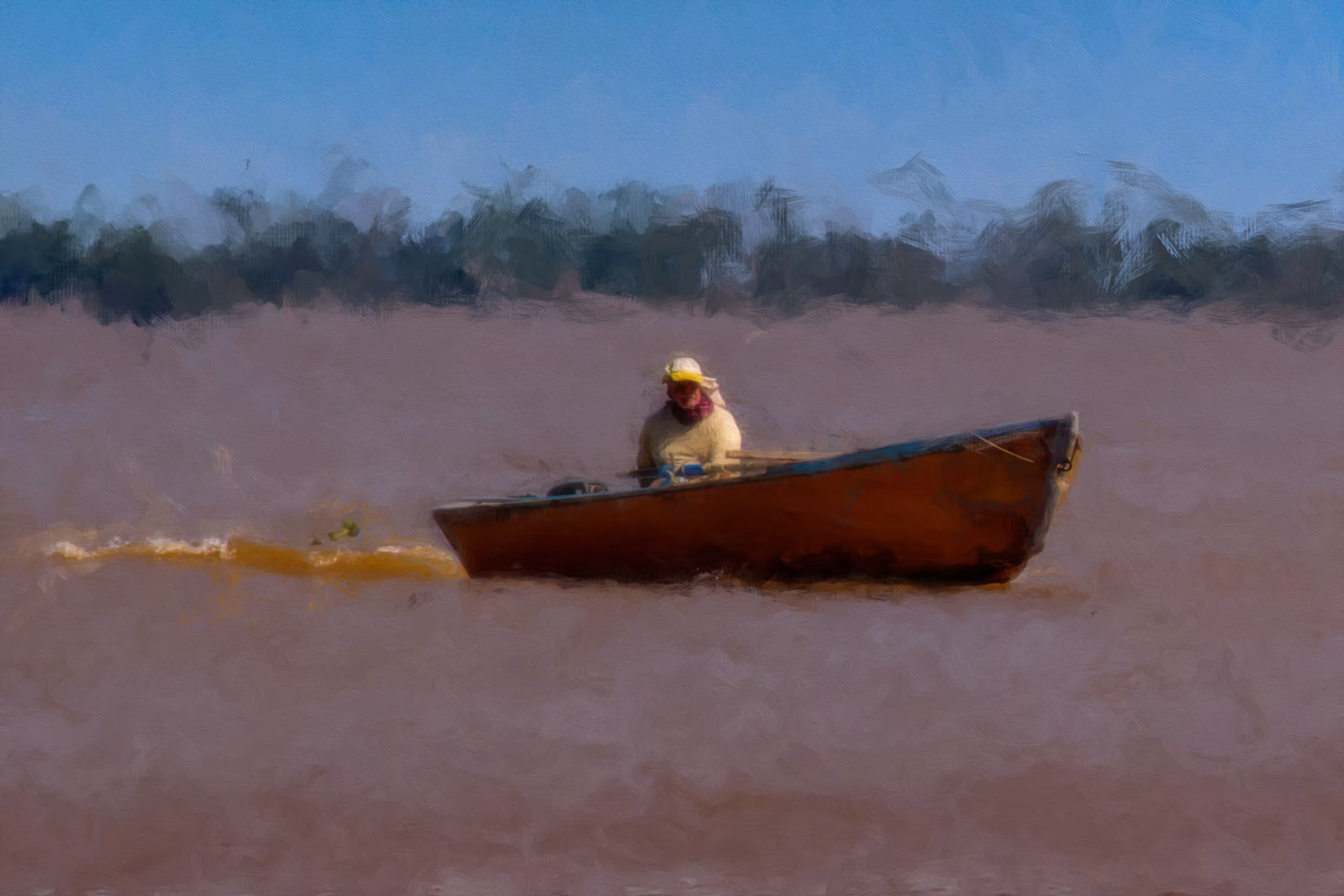 El Navegante del Río Marrón