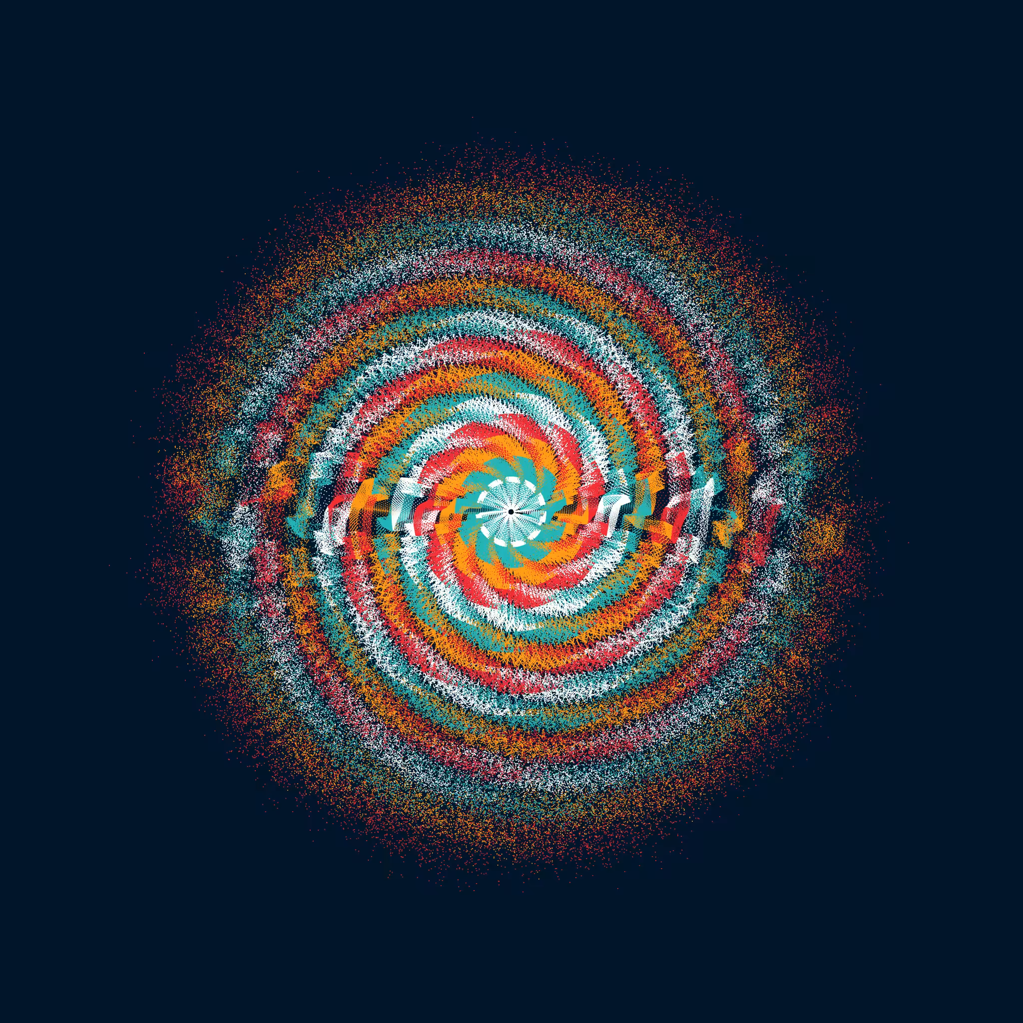 CIRCULAR MURMURATIONS #12