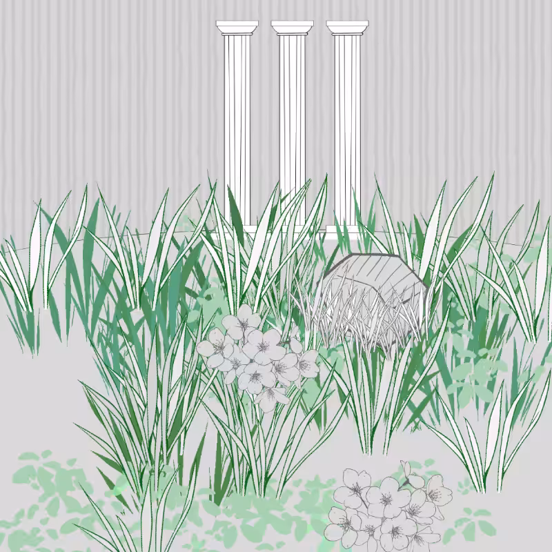 Wild Grass and Rubble #67
