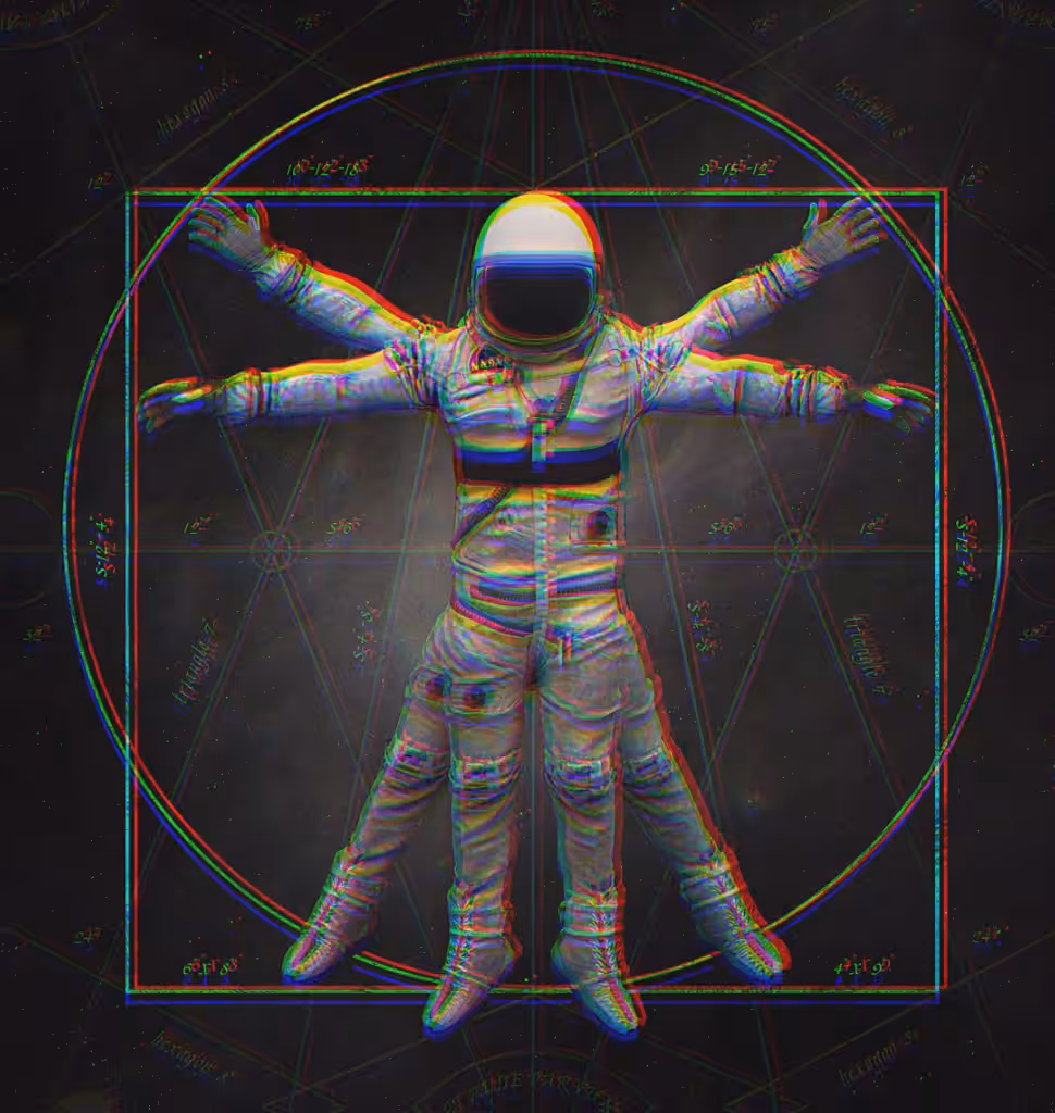 The Vitruvian Spaceman II