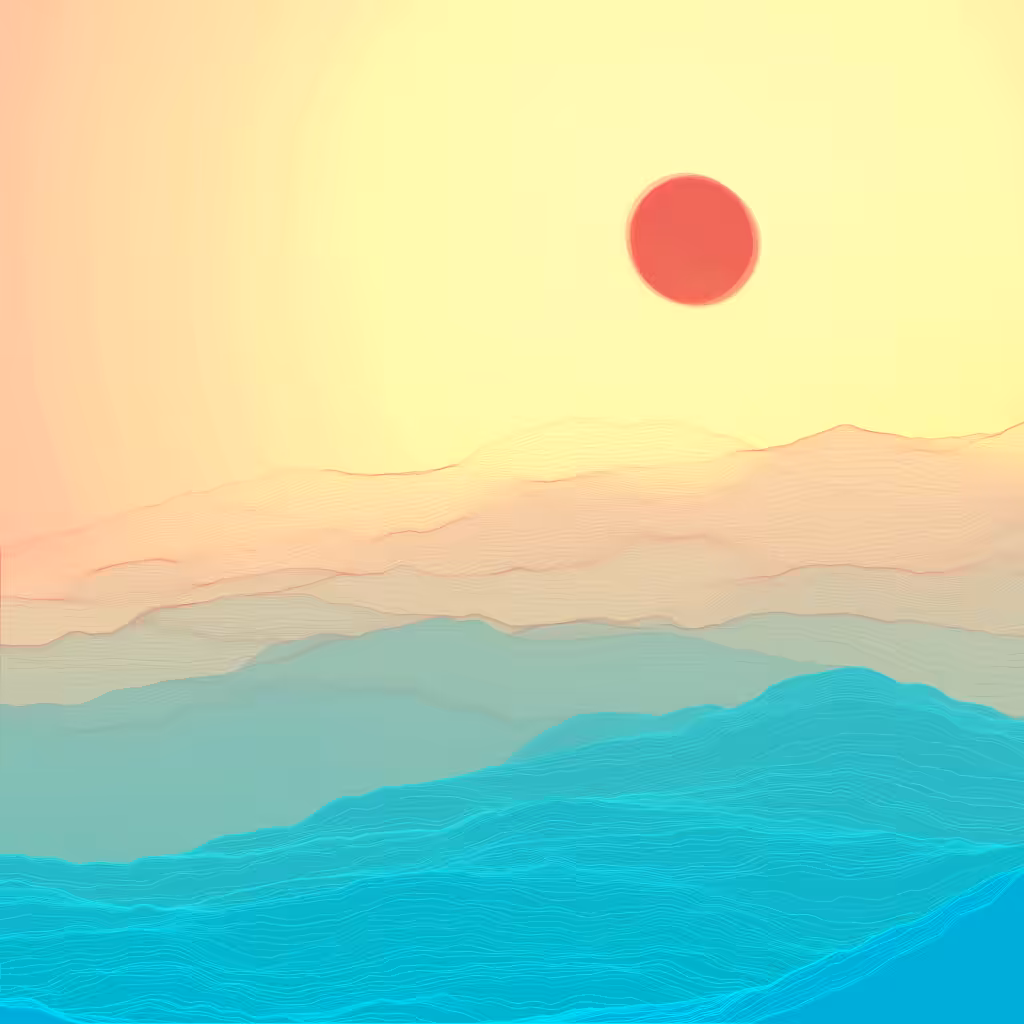 Valley at Dawn #48