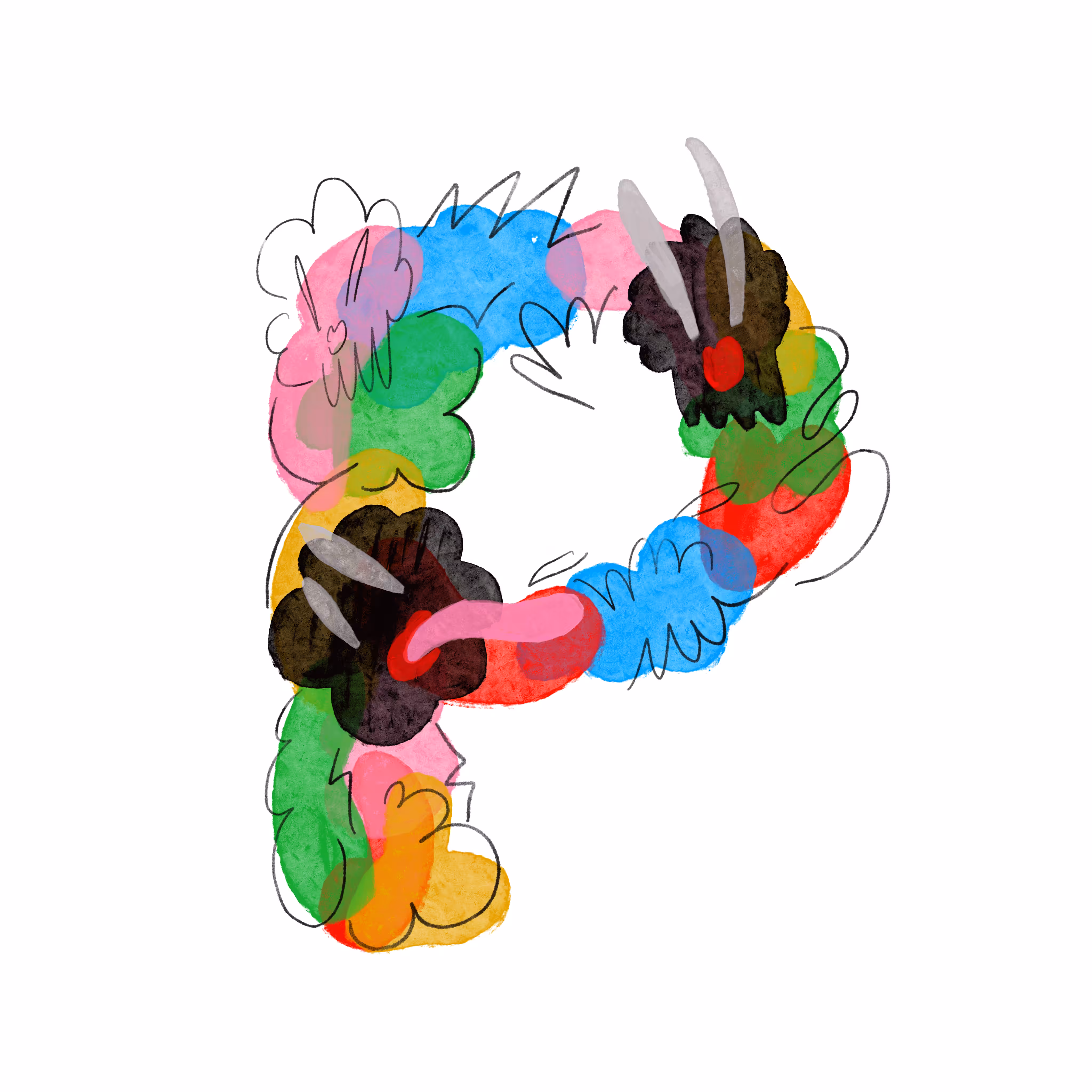 P